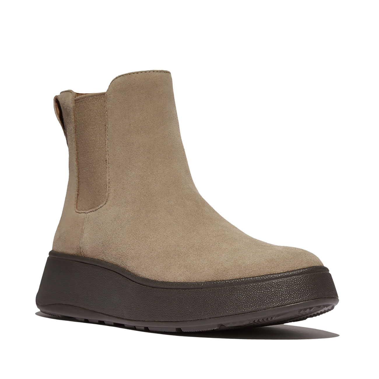 FitFlop F-mode suede flatform chelsea boots