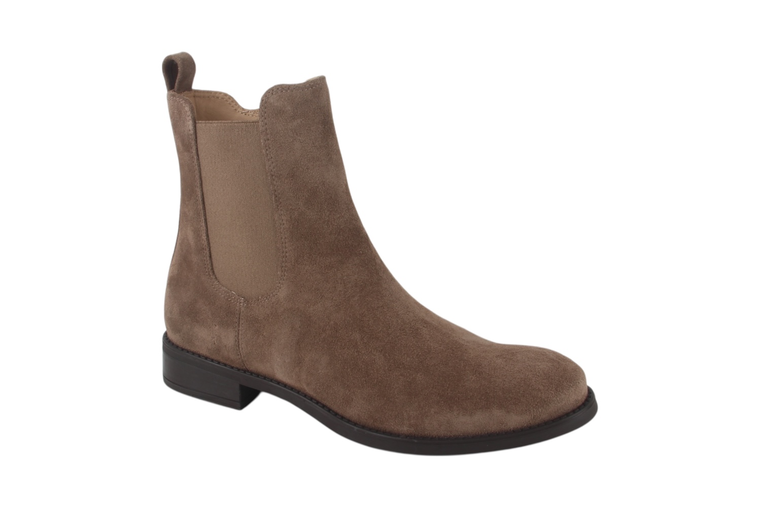 Unisa Barty f25 bs taupe dames enkellaarzen gekleed
