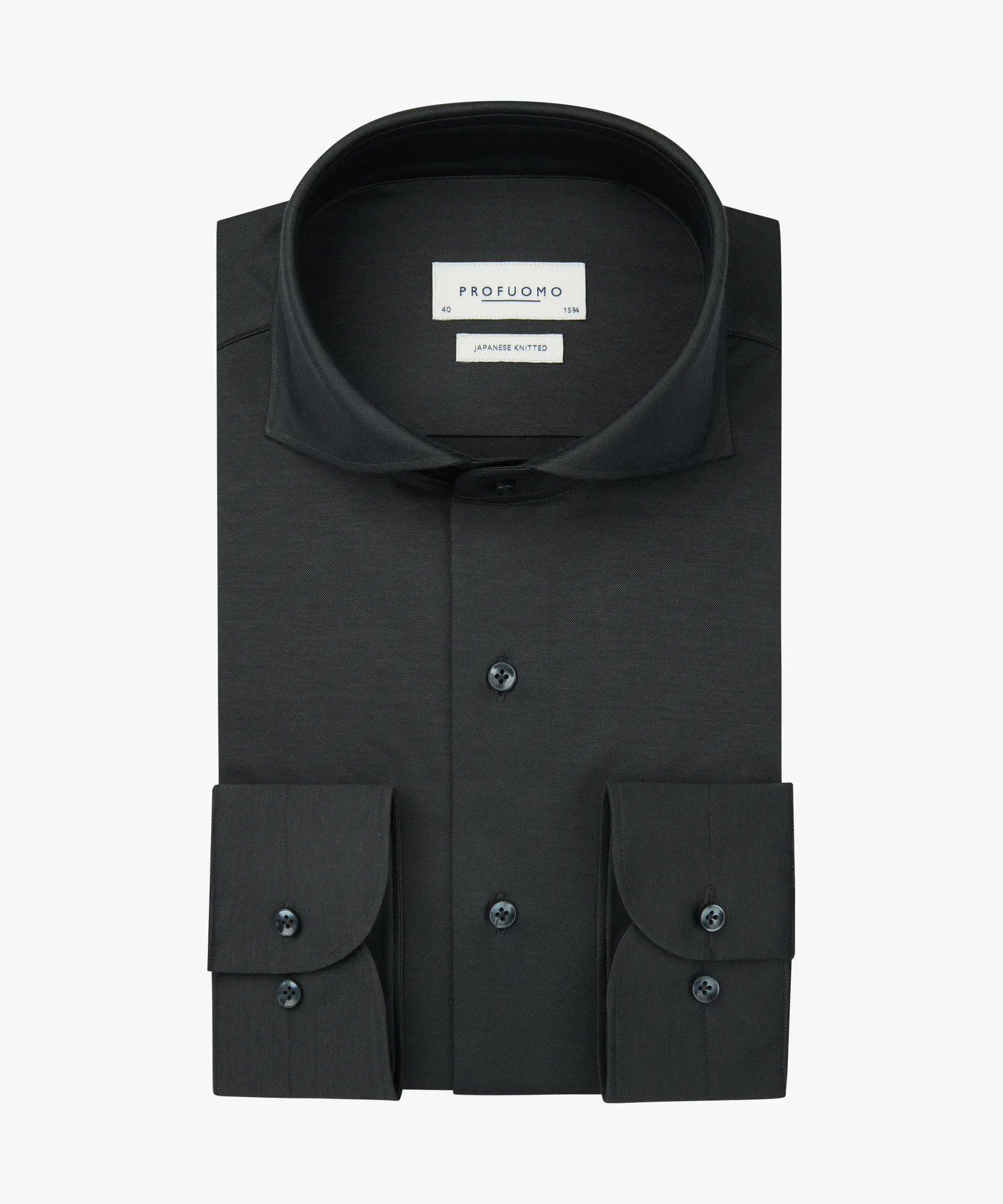Profuomo shirt x-cutaway sf ppwh30026j b anthra