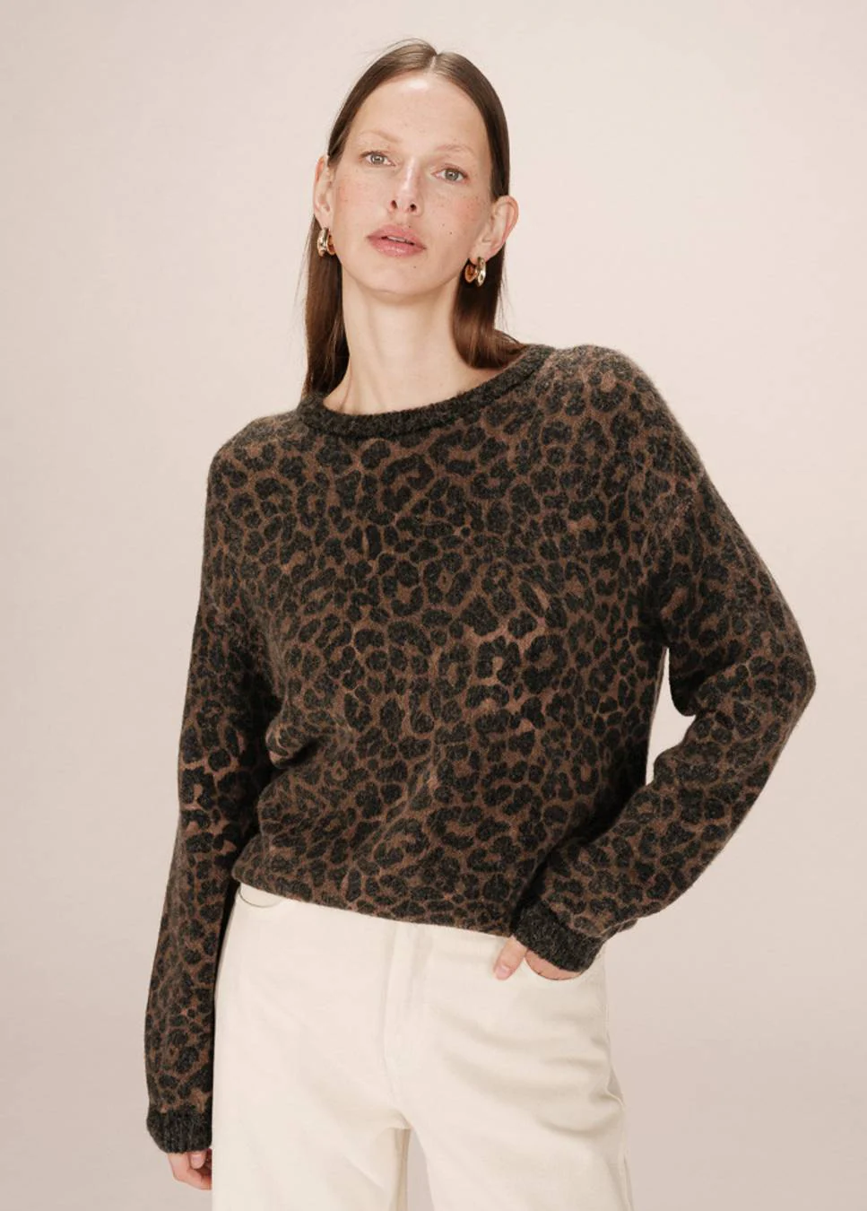 Grace & Mila Santigold trui leopard