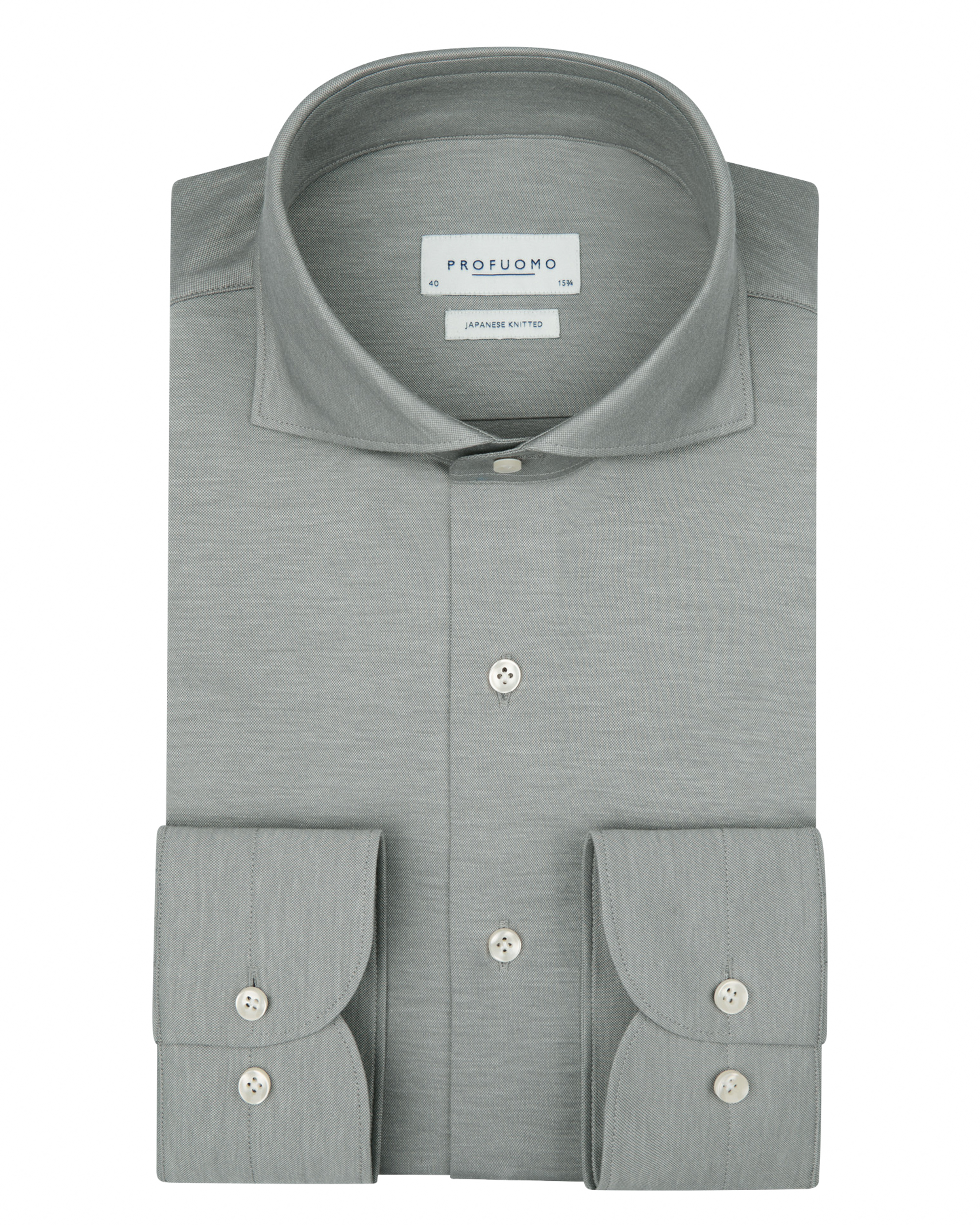 Profuomo Japanese knitted dress shirt