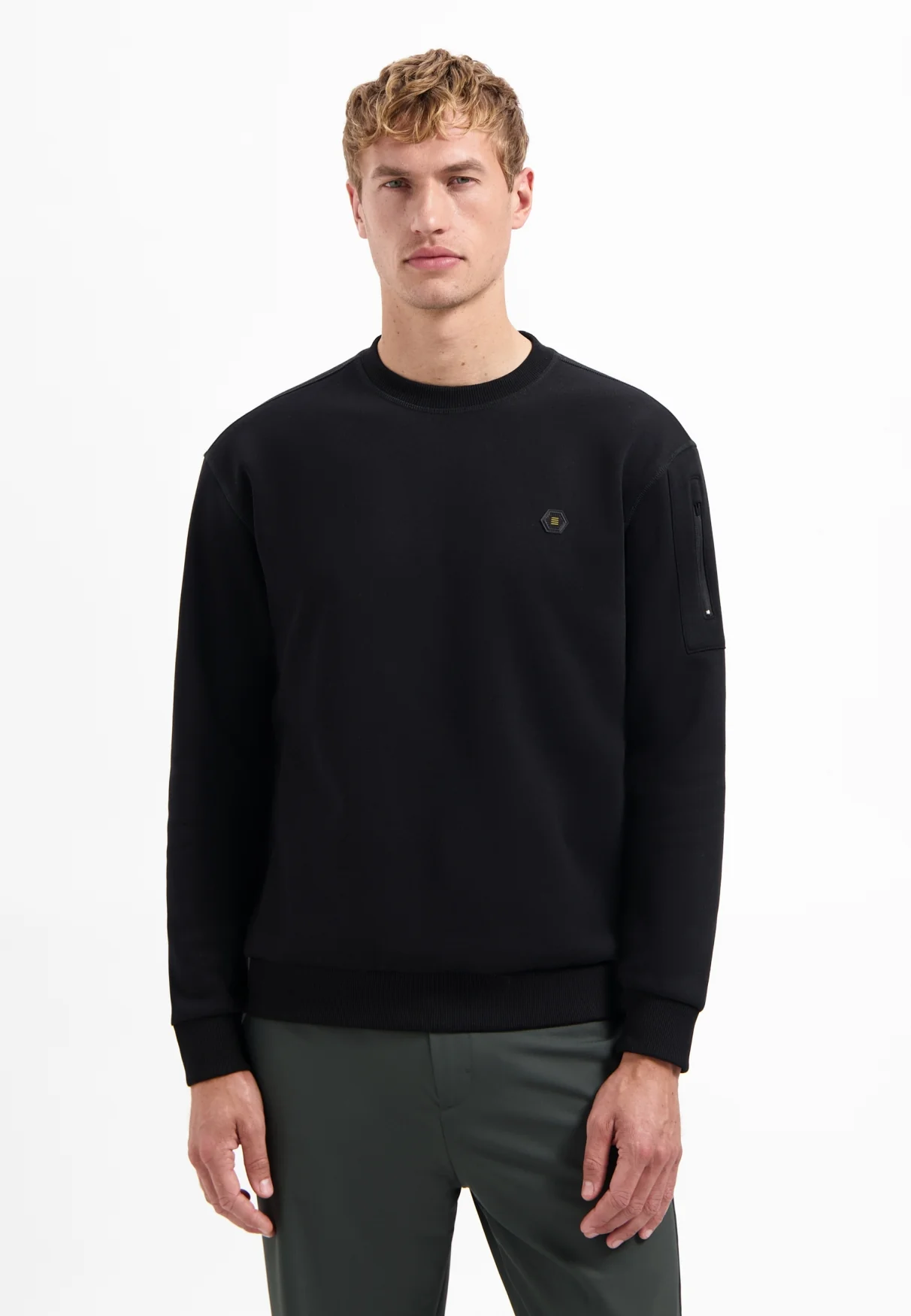 No Excess Heren sweater 29130857 020 black