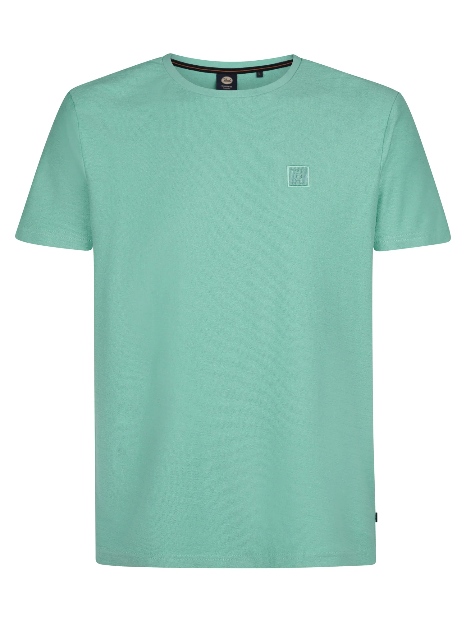 Petrol Industries Heren t-shirt- m-3050-tsr608 5191 pale aqua