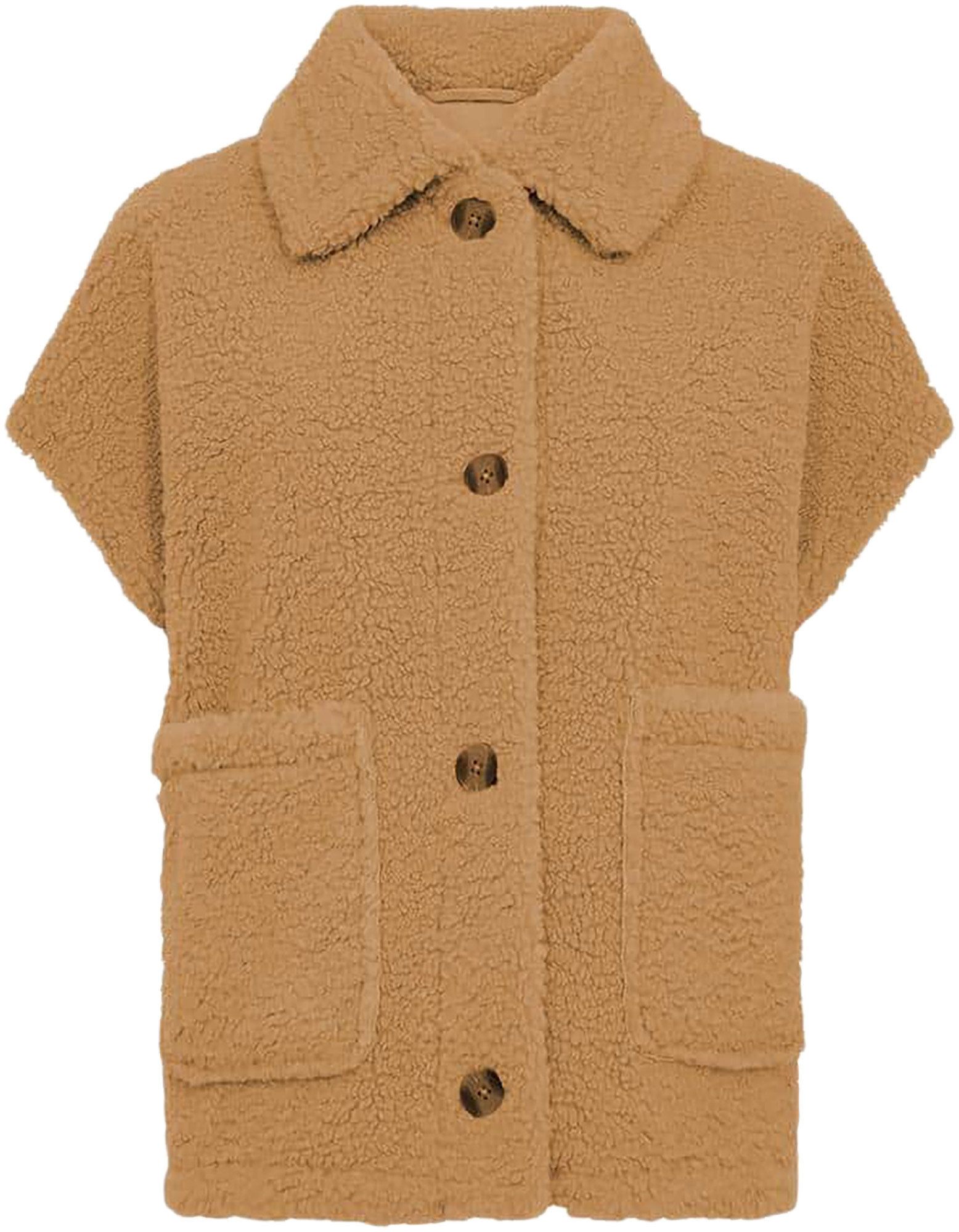 Free Quent Fqlamby waistcoat simply taupe