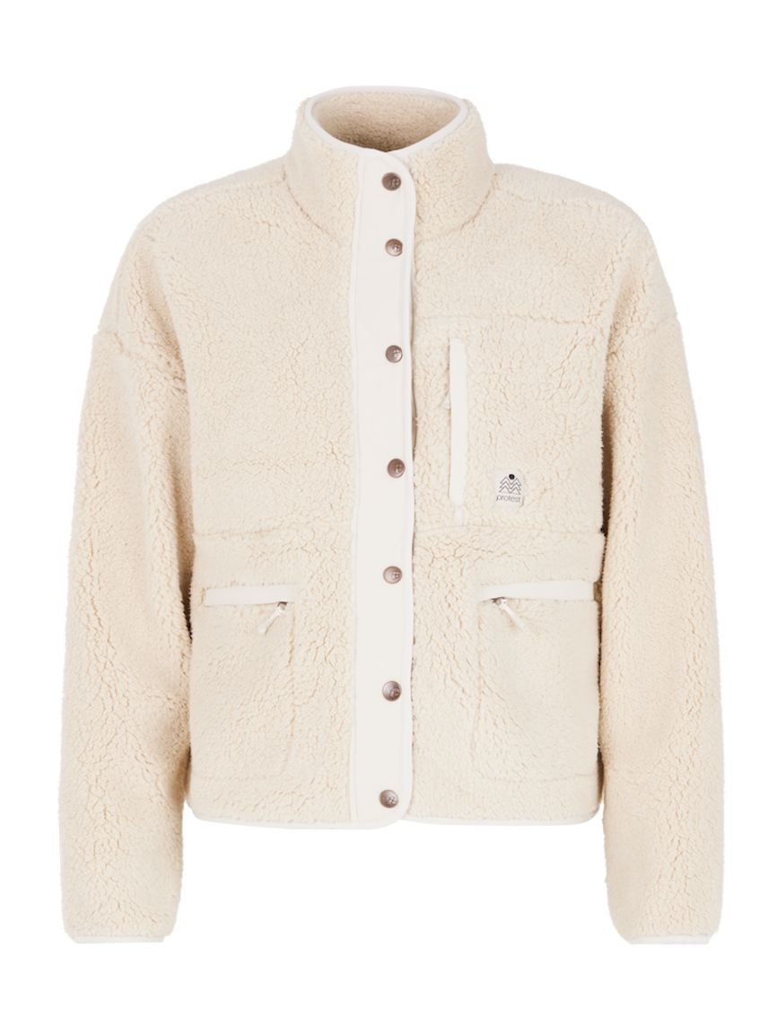 Protest lux outdoor fullziptop fleece sweater met rits dames -