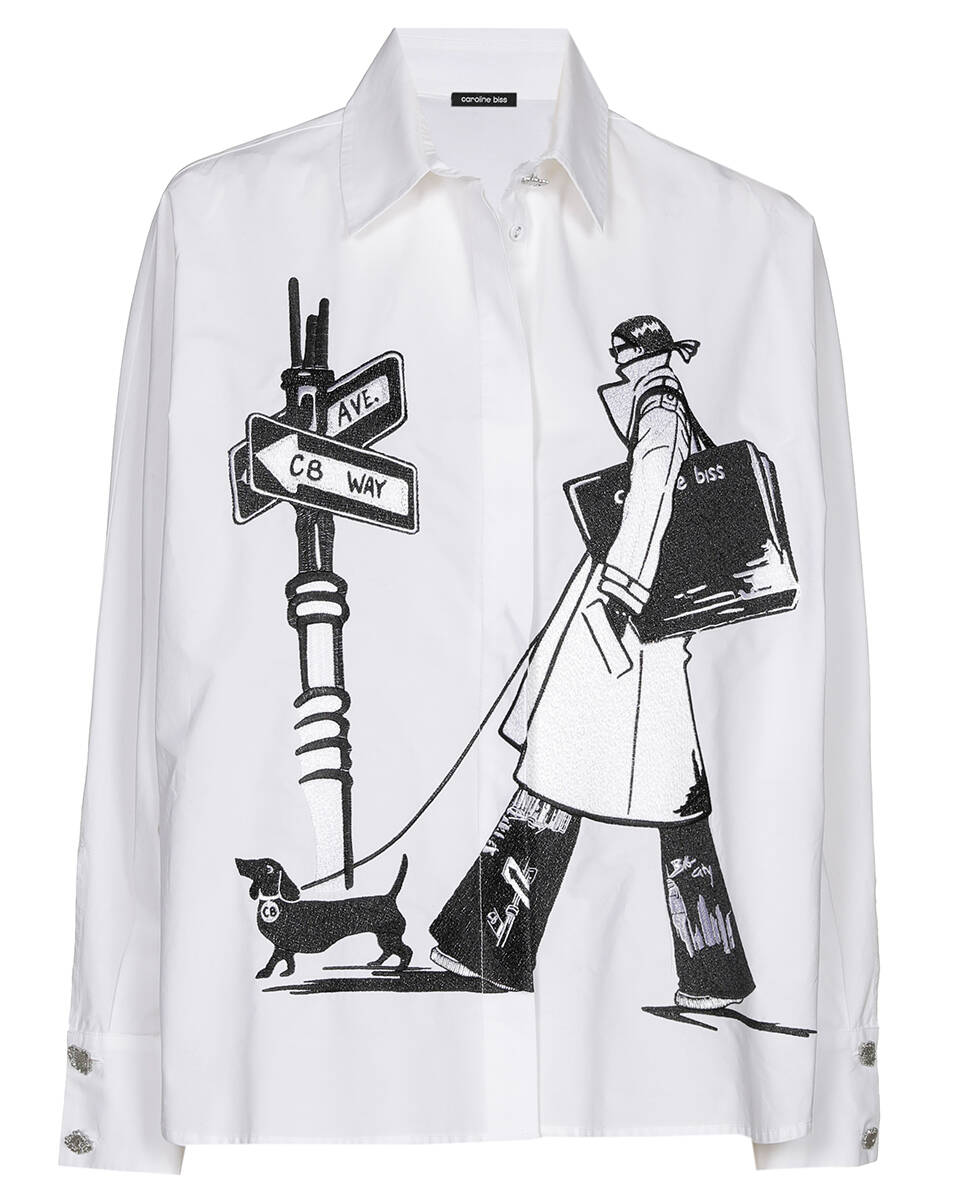 Caroline Biss Blouse lange mouw 4627