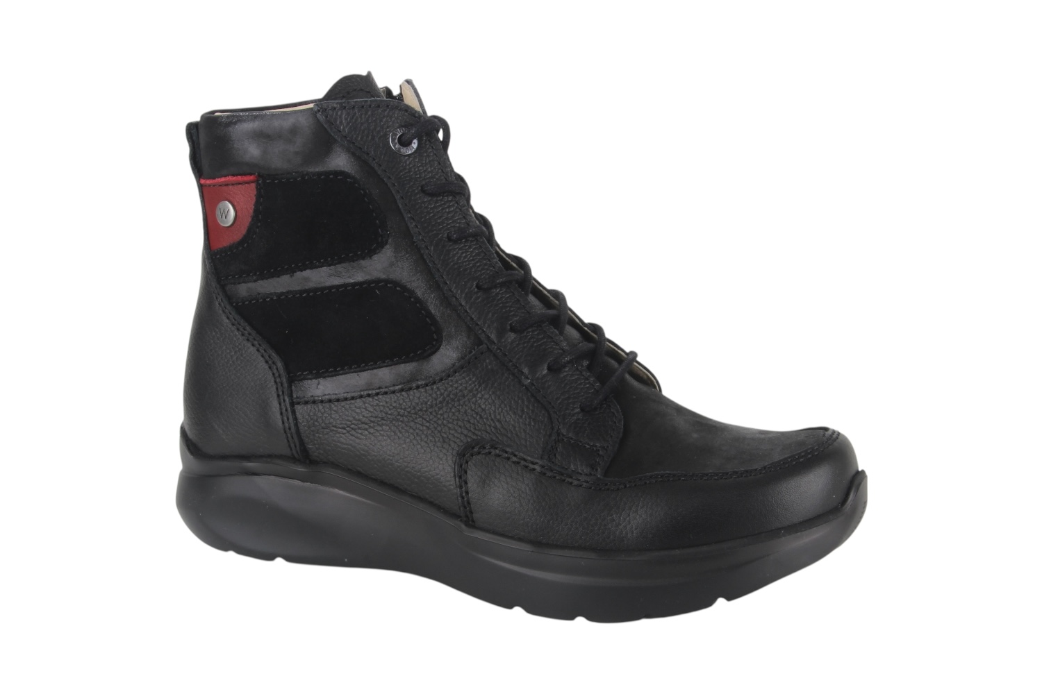 Wolky 0640290-000 dames veterboots sportief