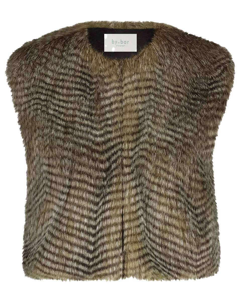 By-Bar Amsterdam Gilet 25519004 nori
