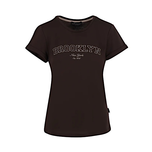 Elvira Collections T-shirt brooklyn dark brown