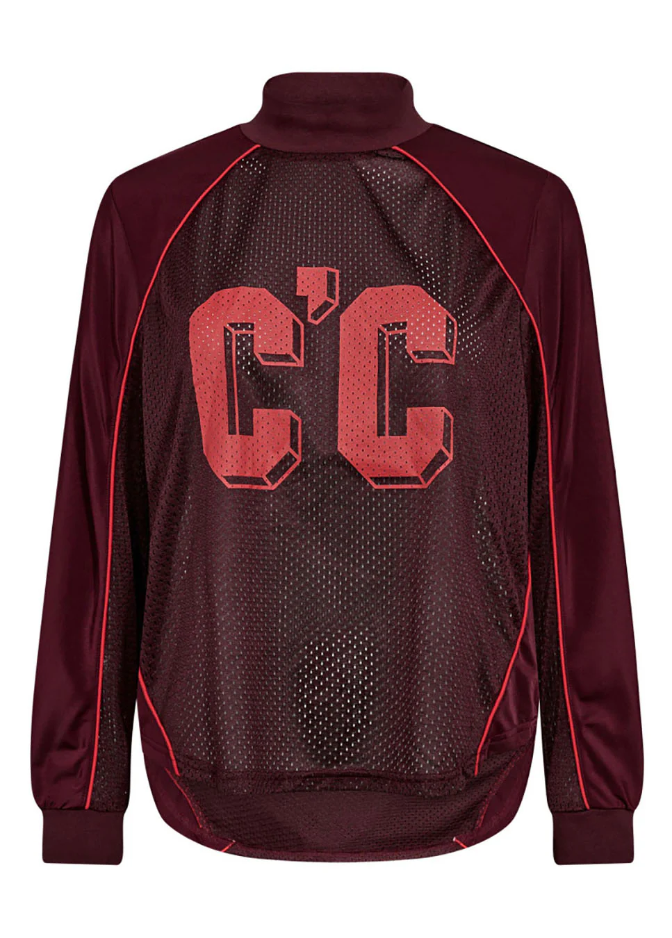 Co'Couture Treycc c'c blouse mouwen bordeaux