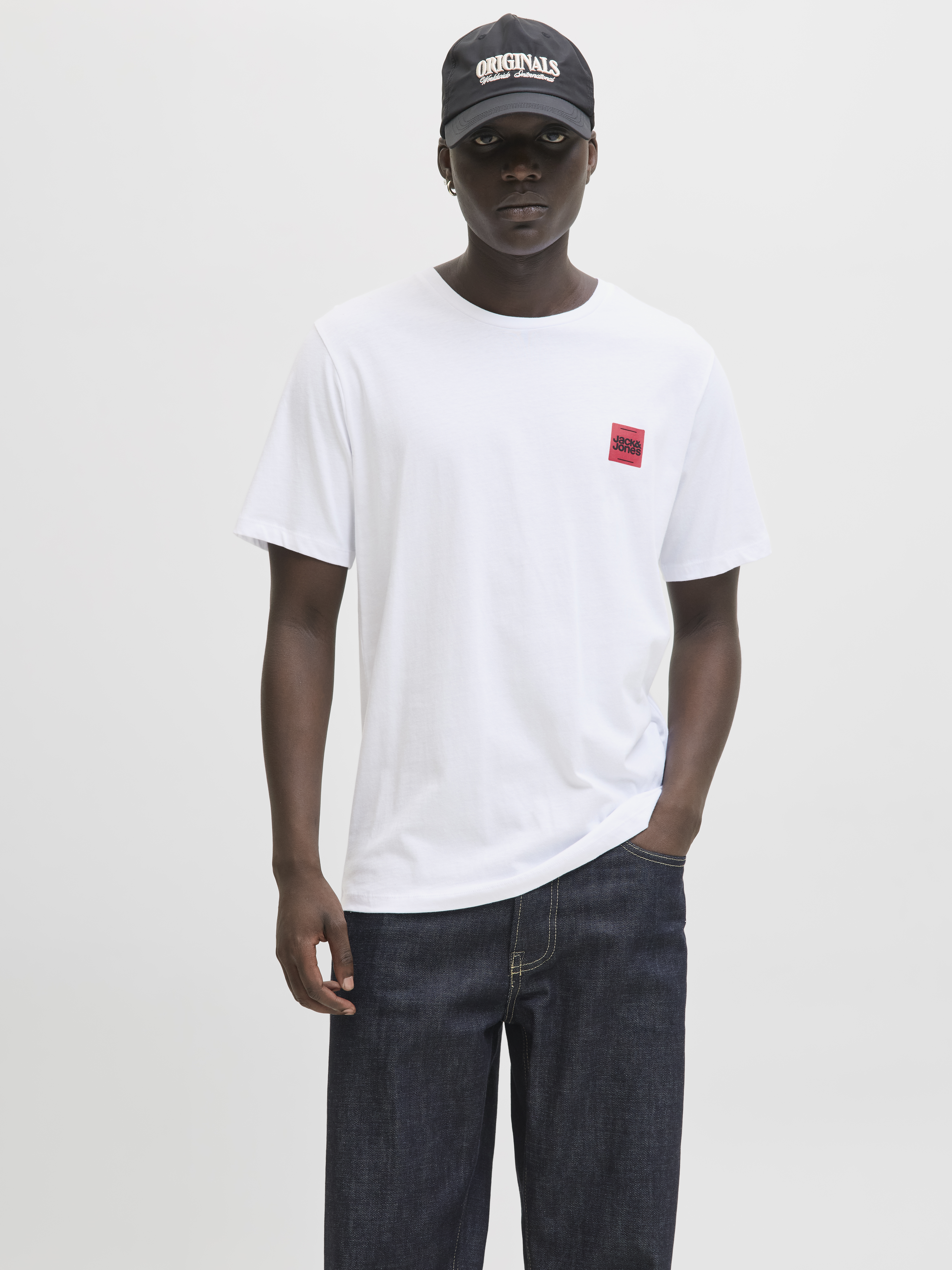 Jack & Jones Jjbrandy tee ss crew neck ln
