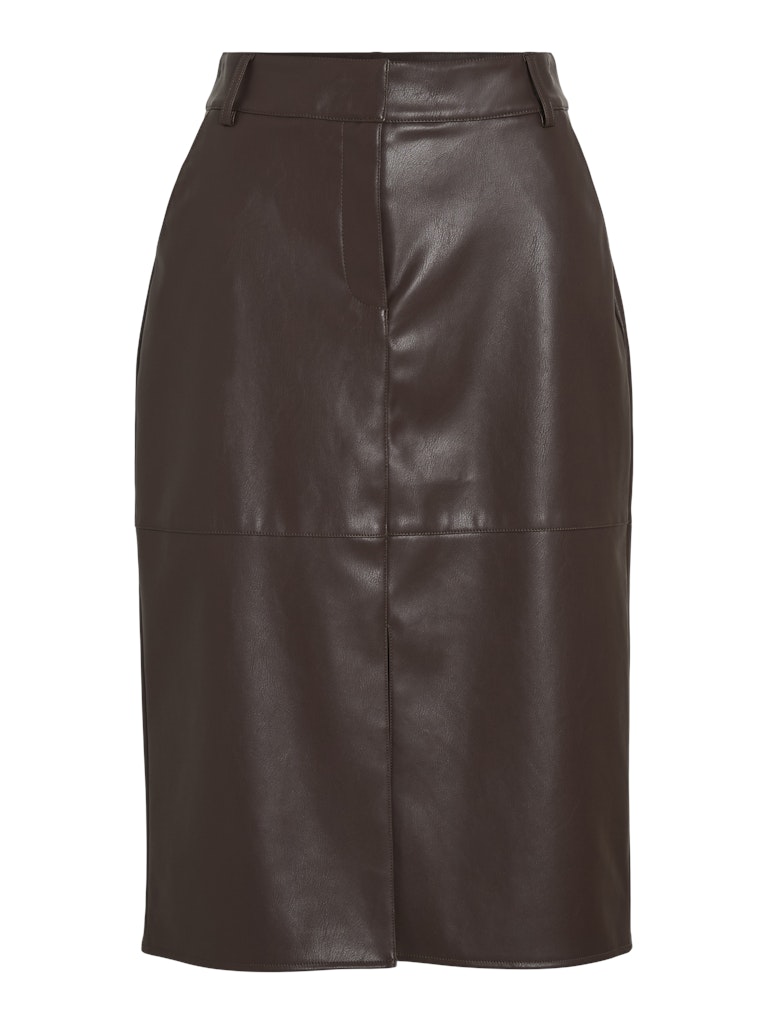 Vila Vidagmar hw midi coated skirt noos -
