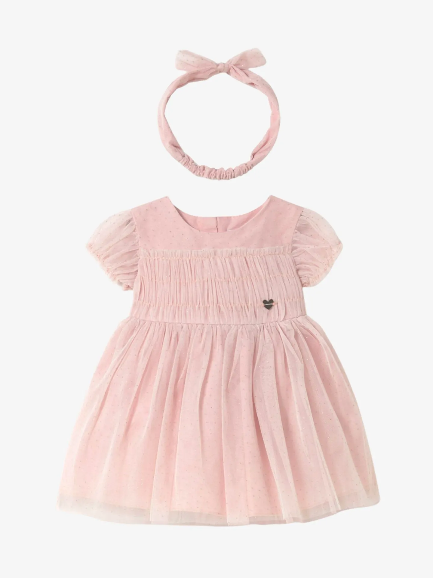 Mayoral Meisjes jurk tulle rose