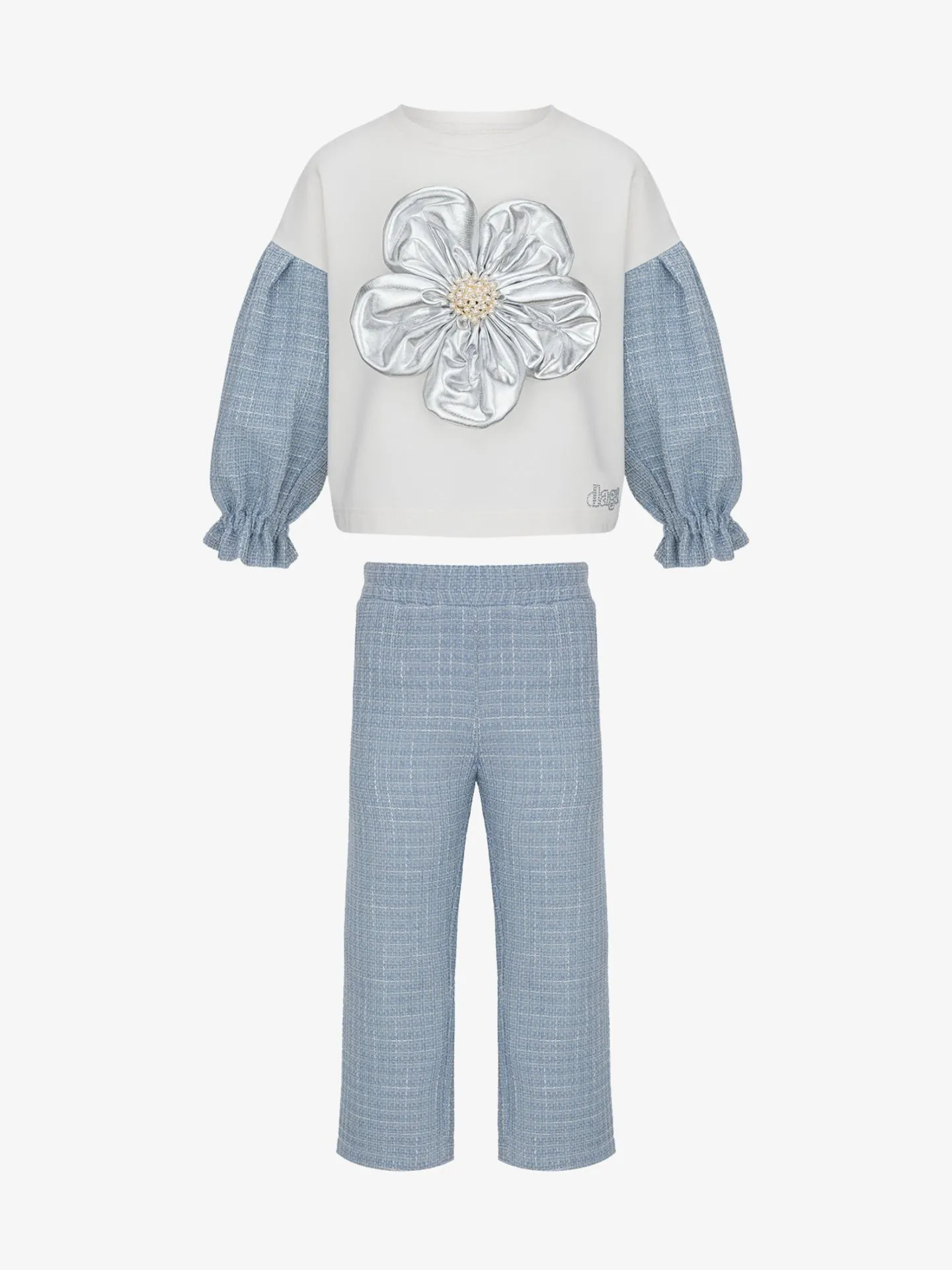 Daga Meisjes joggingpak blue mirage