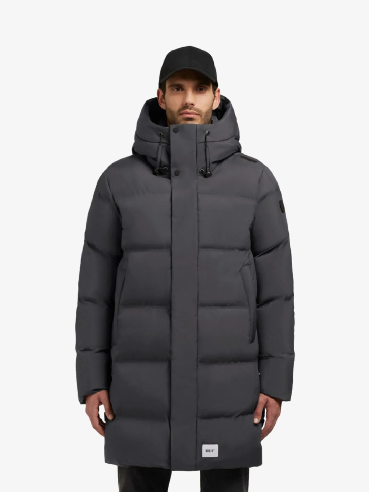 Khujo Winterjas stank2 steel grey