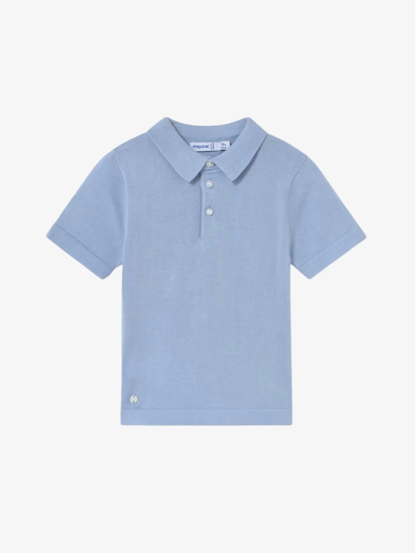Mayoral Jongens baby polo light blue