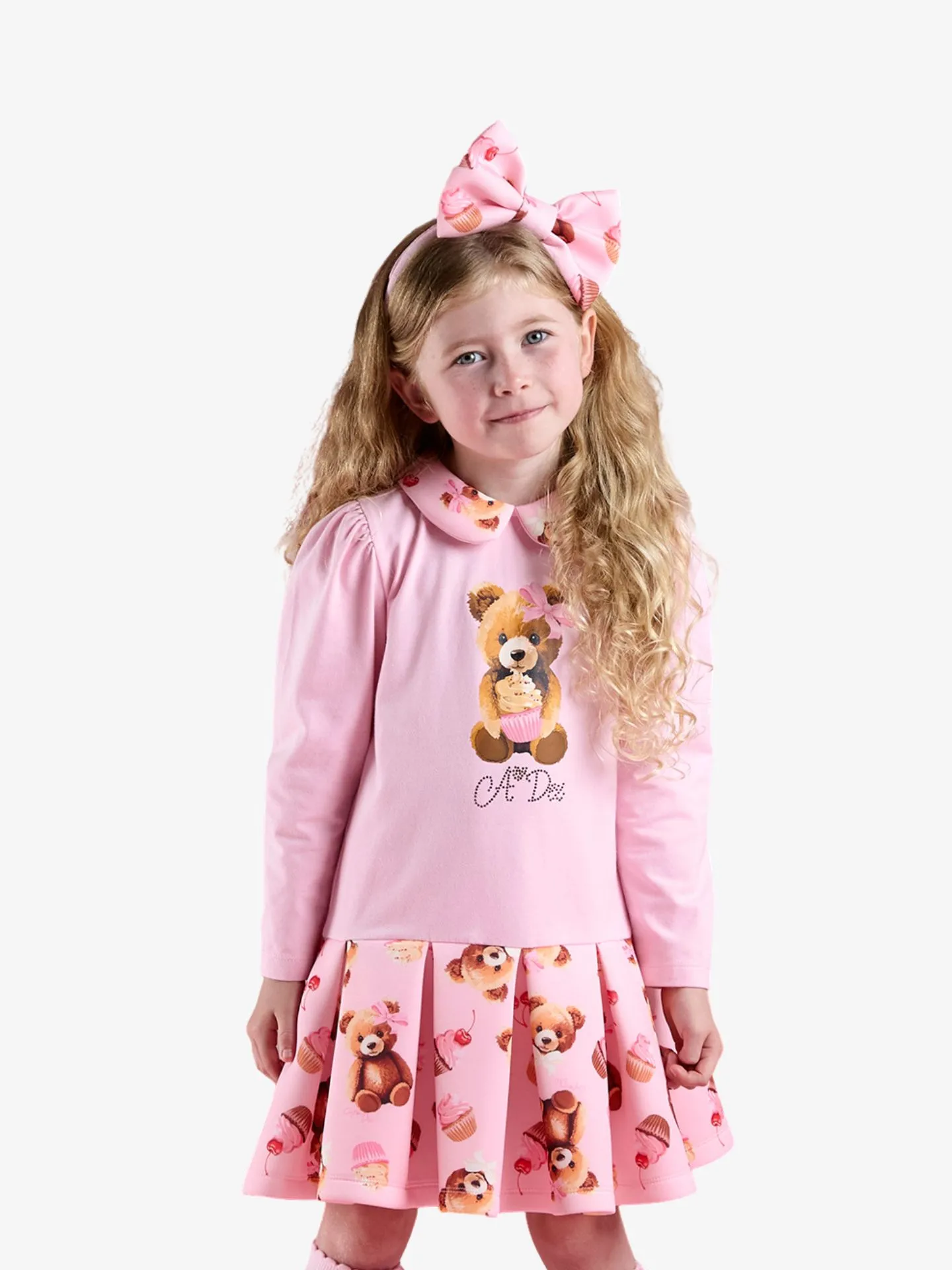 ADee Meisjes jurk meadow pink fairy