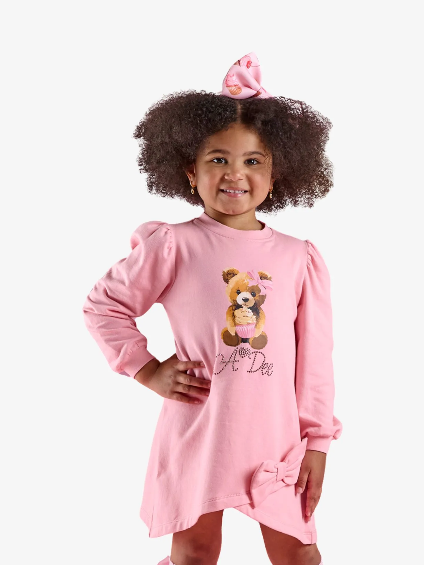 ADee Meisjes jurk michelle rose pink