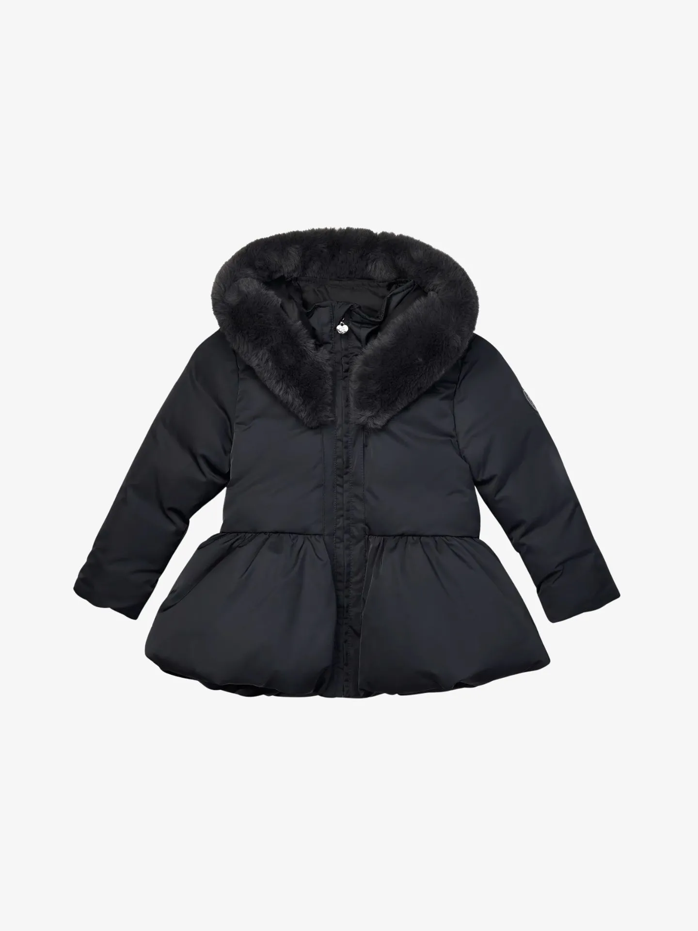 ADee Meisjes winterjas amie zwart