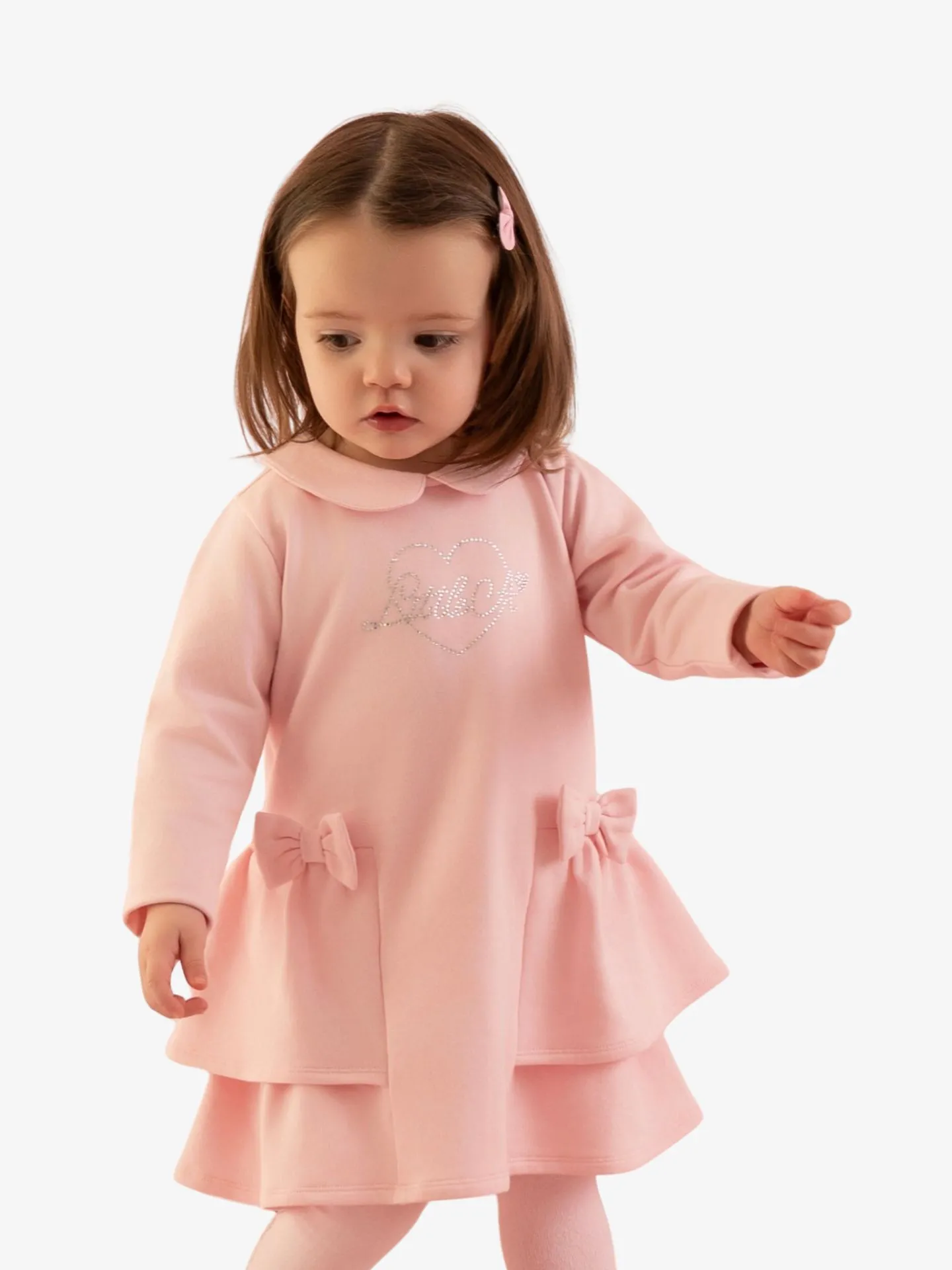 ADee Meisjes baby jurk juniper pink fairy