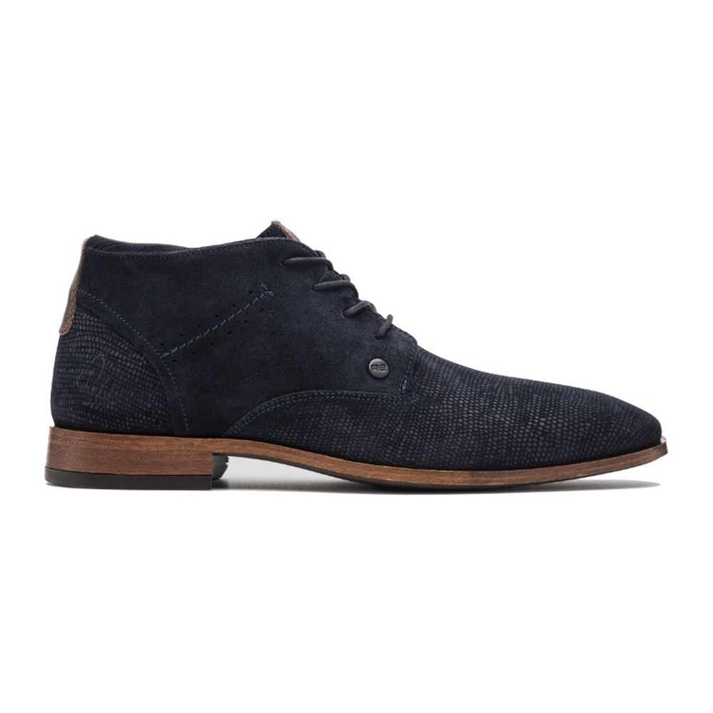 Rehab 2542361201-gregoire suede lizzard 8100-darkblue