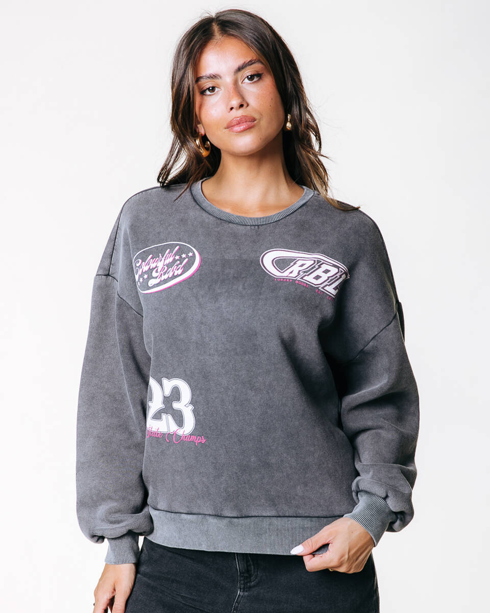 Colourful Rebel Sweat ws417097 western
