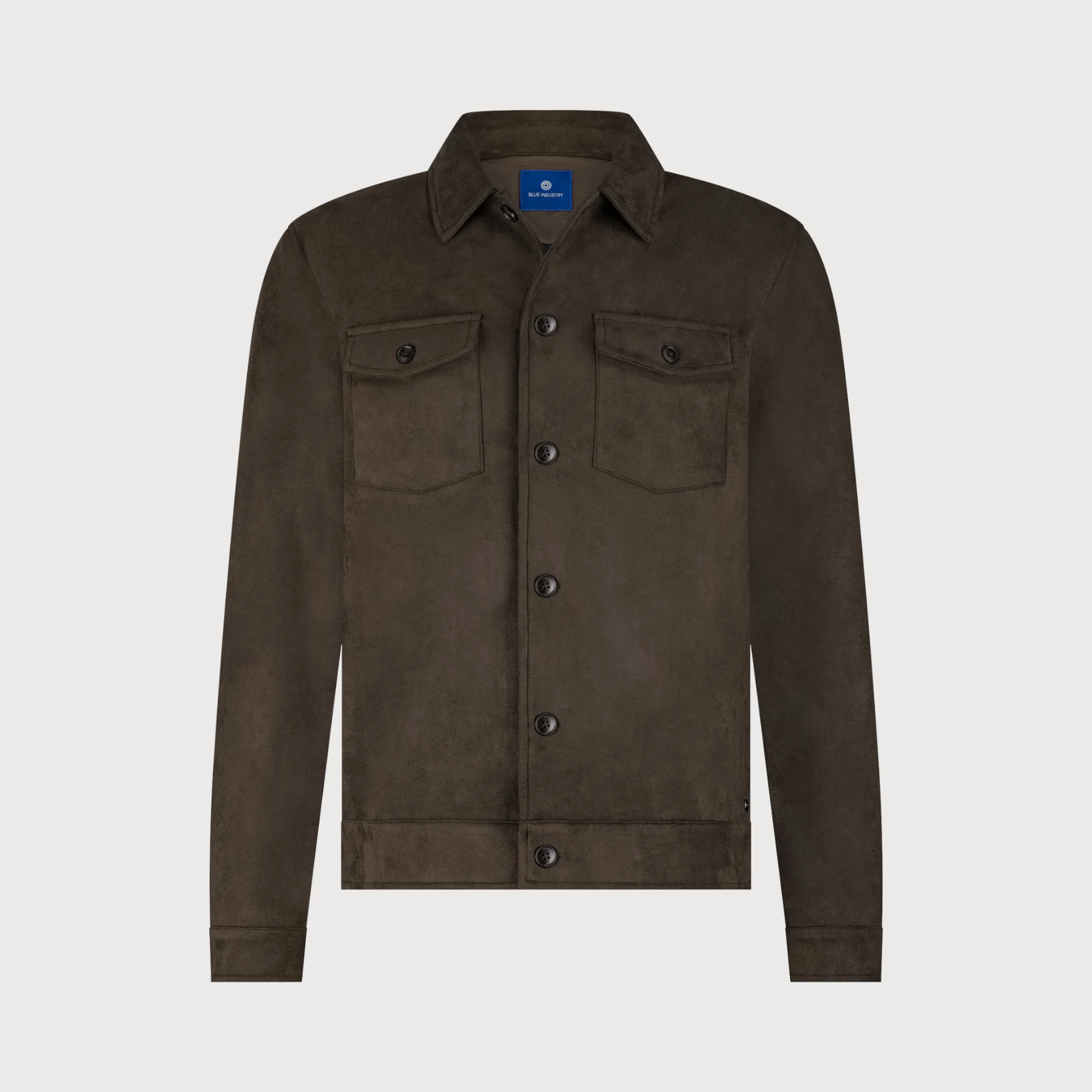 Blue Industry Milanow25-m42 shirtjacket brown