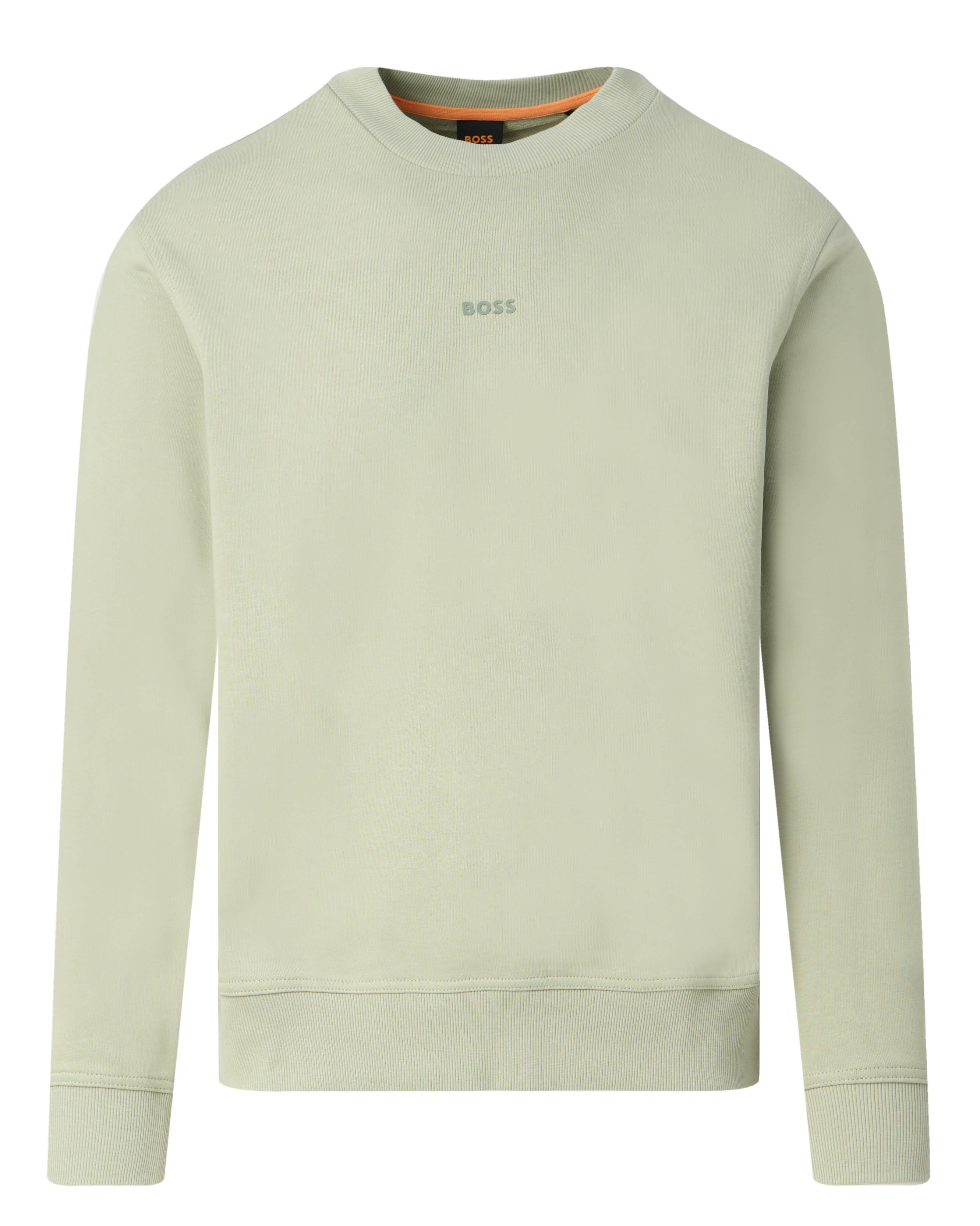 Boss Orange Sweatshirt WeSmallcrew met logo op borsthoogte