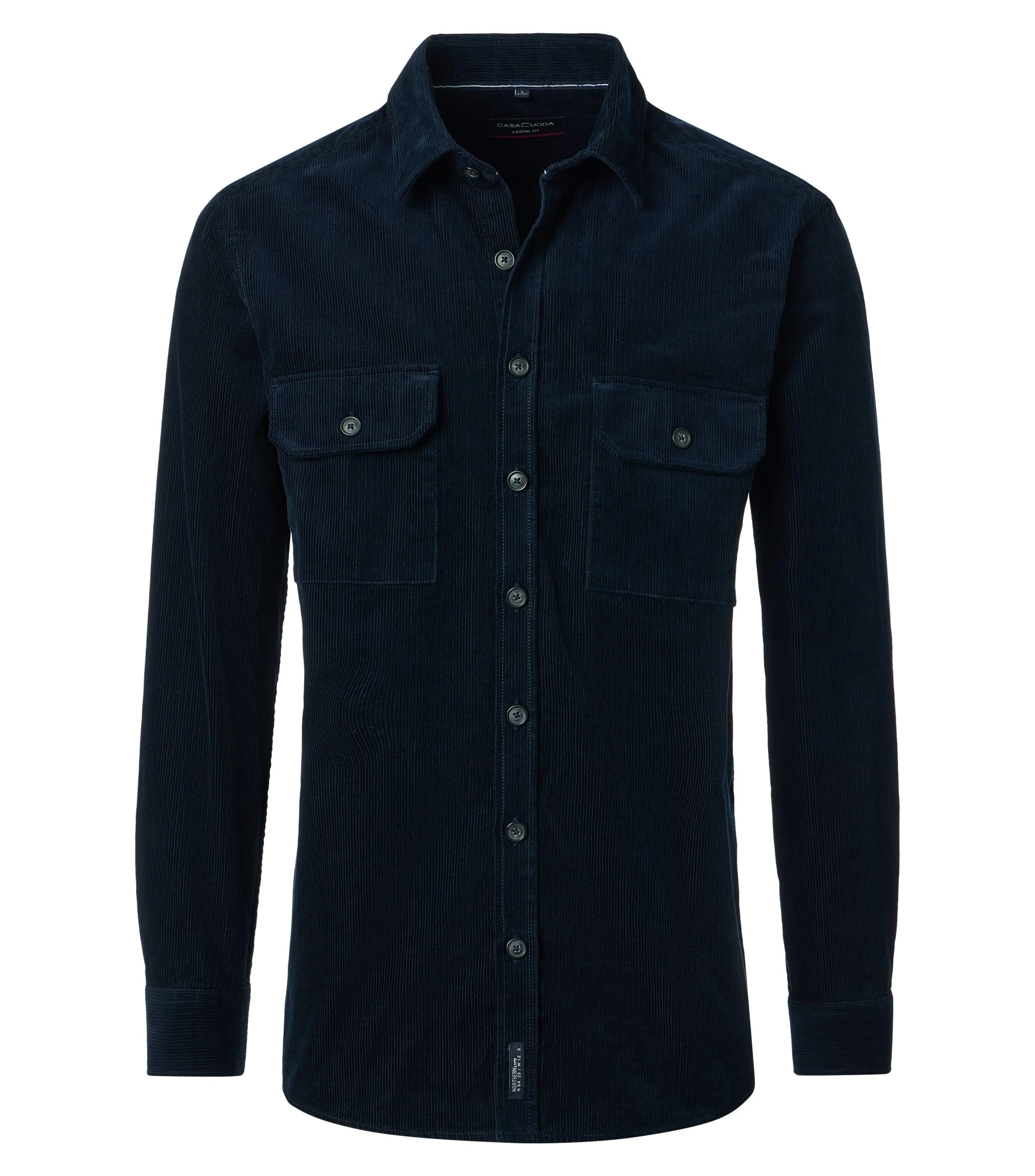 Casamoda Heren overshirt 454482600 100 blue