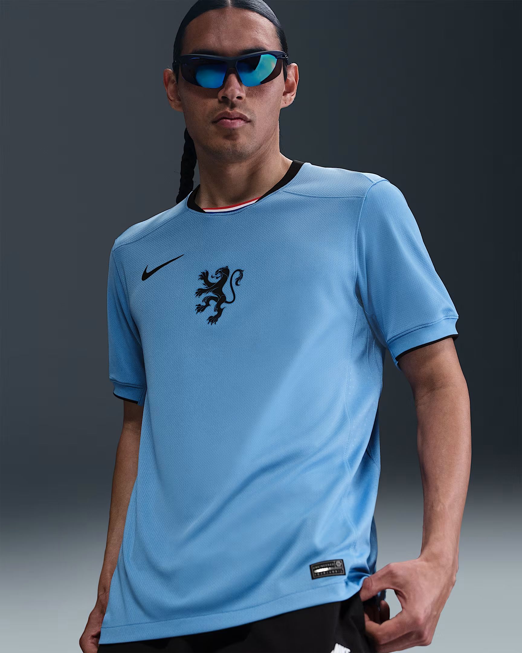 Nike knvb m nk df stad jsy ss aw wedstrijdshirt korte mouw replica voetbal heren -