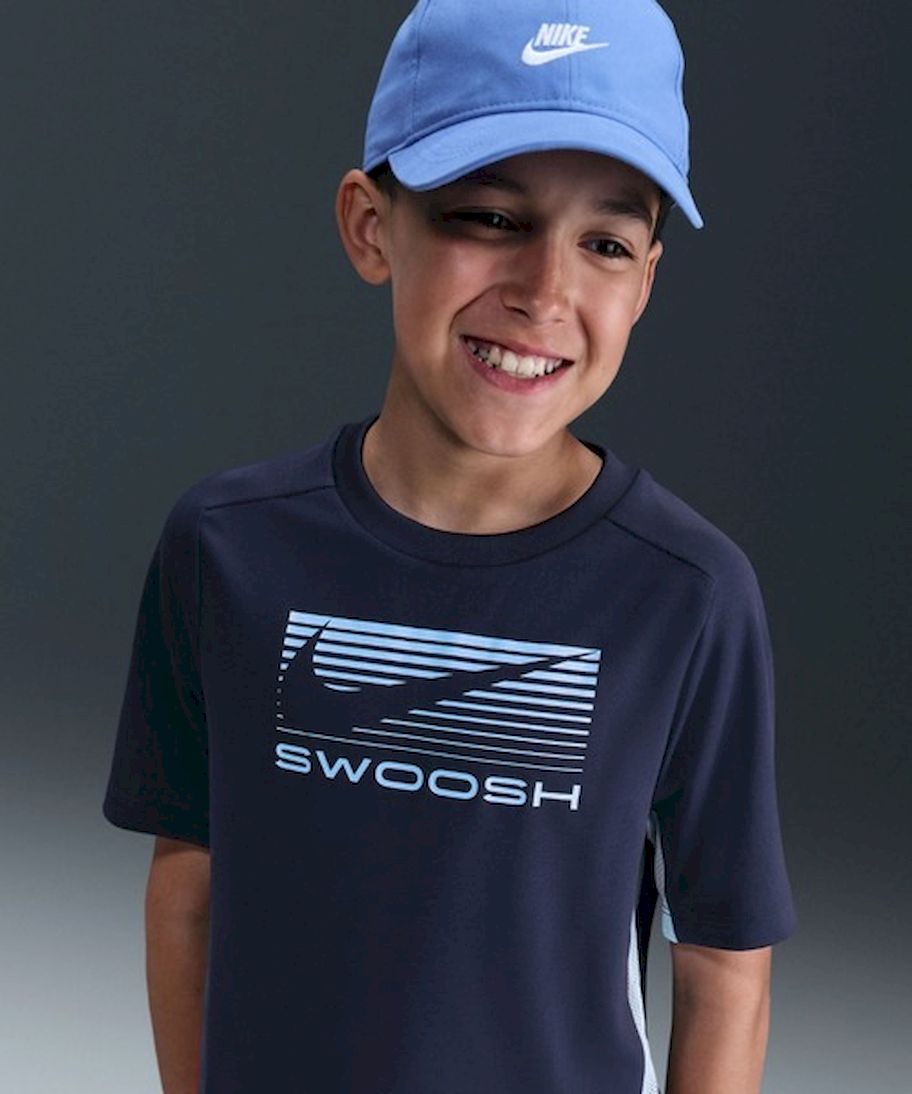 Nike multi big kids' (boys') dri-fit ss shirt training t-shirt korte mouw jongens -
