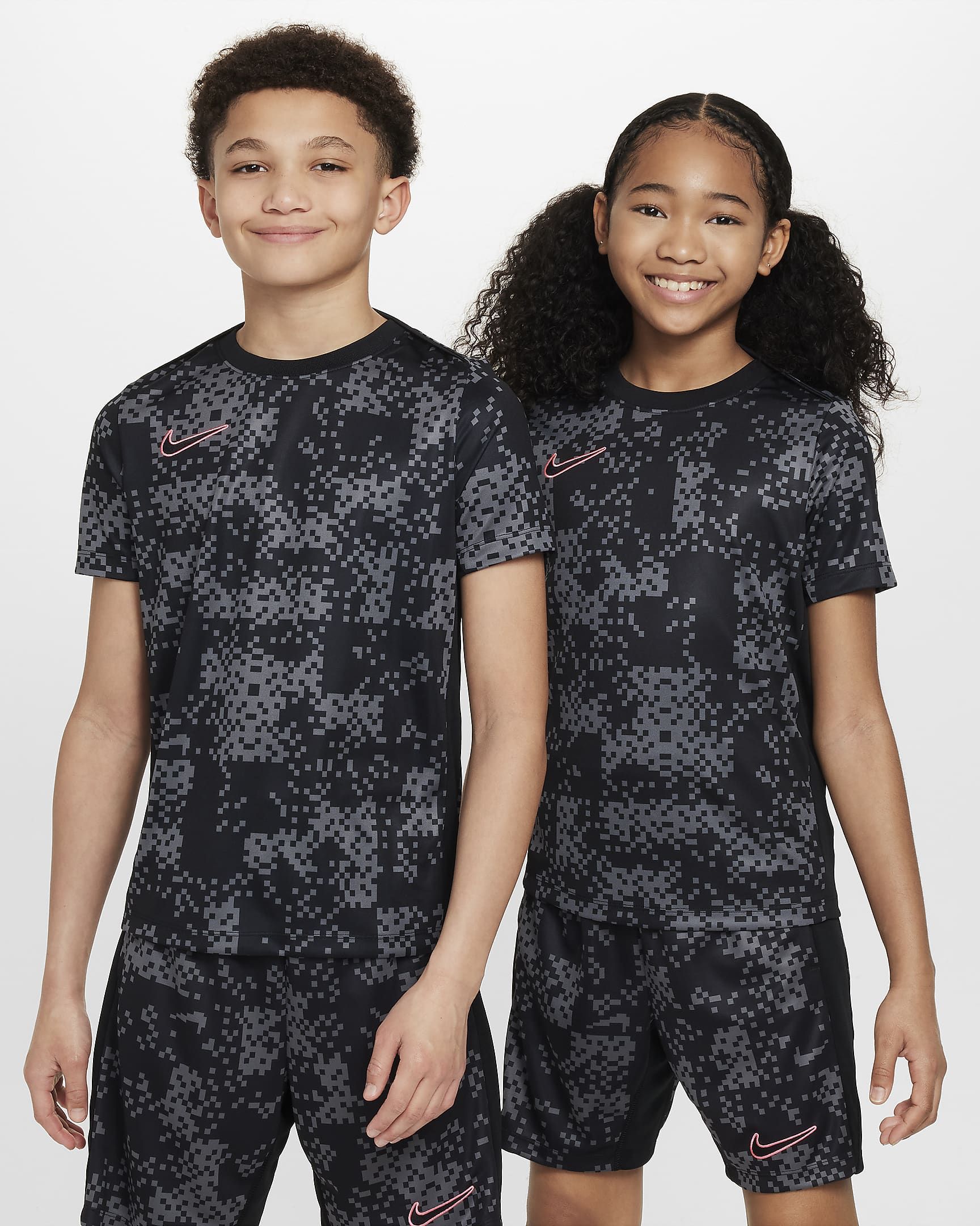 Nike academy+ big kids' dri-fit sho replica wedstrijdshirt voetbal -