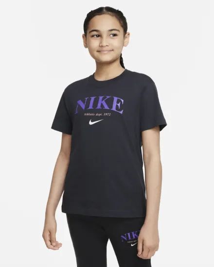 Nike g nsw trend bf tee sport t-shirt korte mouw meisjes -
