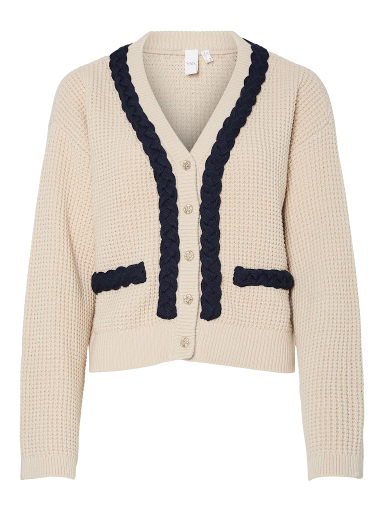 Y.A.S yasarina ls knit cardigan s. 26037821 birch