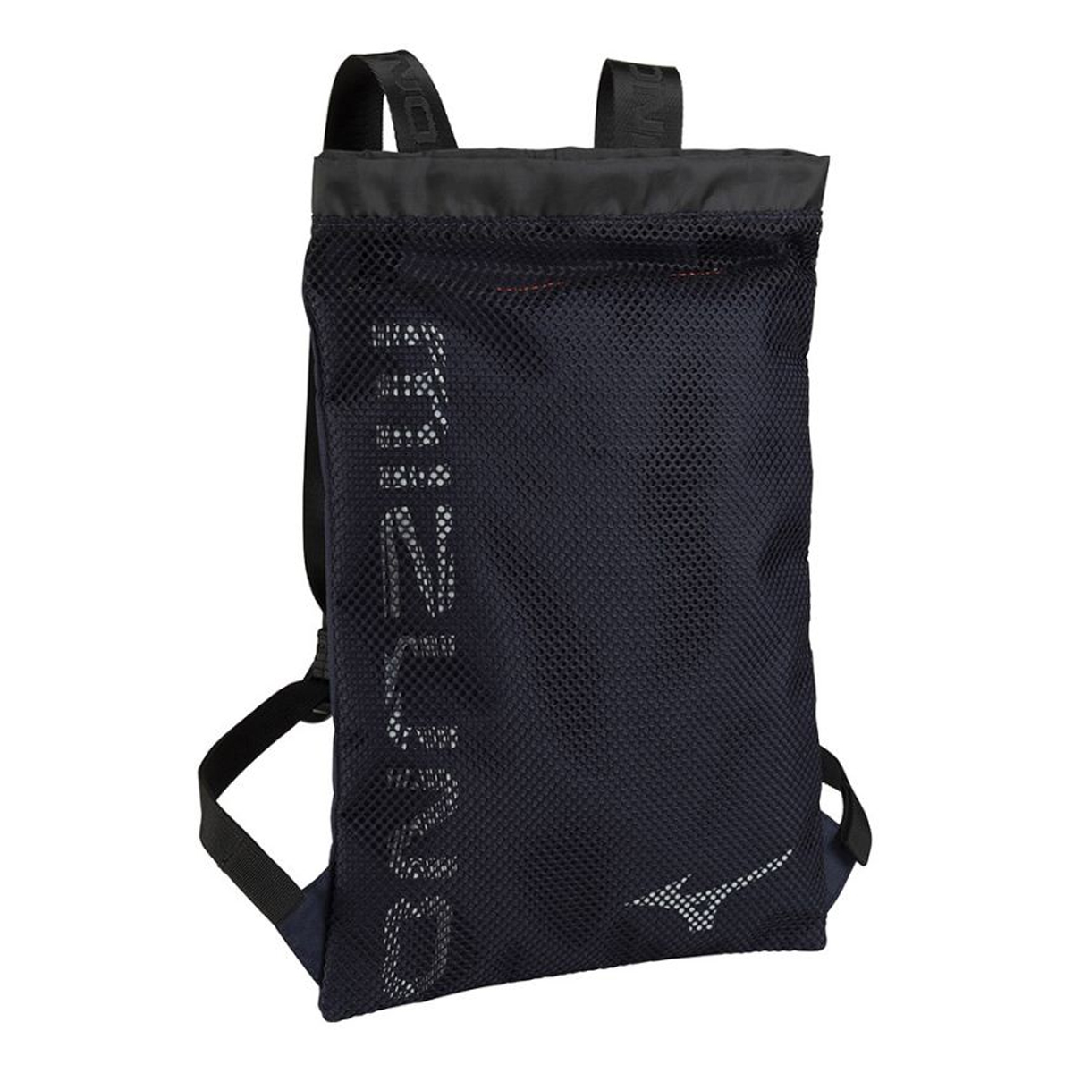 Mizuno Mesh drawstring bag met logo