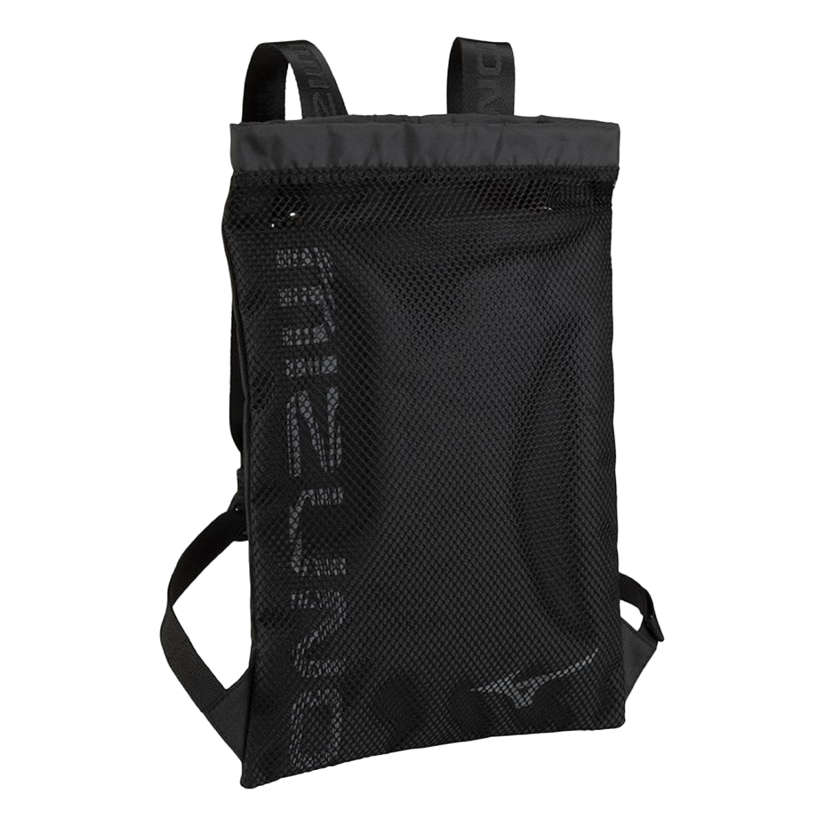 Mizuno Mesh drawstring bag met logo