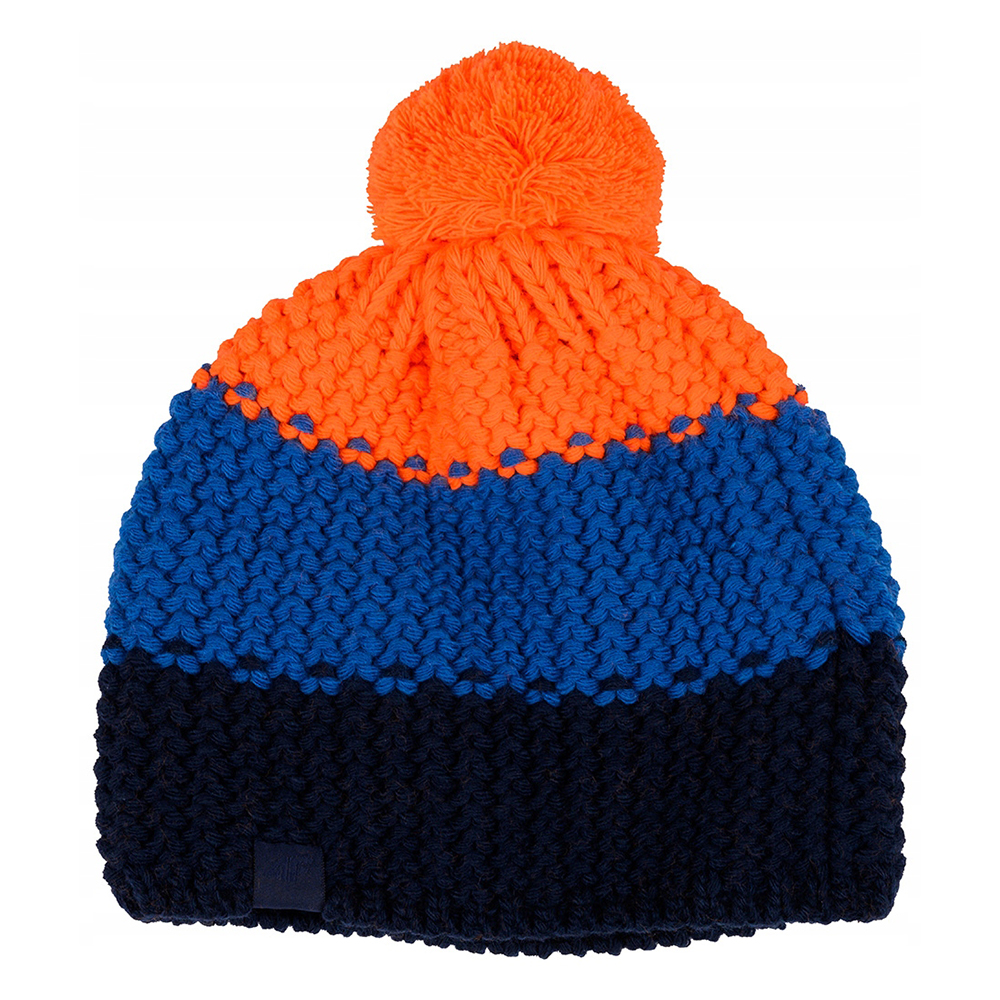 4F Heren h4z22 kleurblok pom pom muts