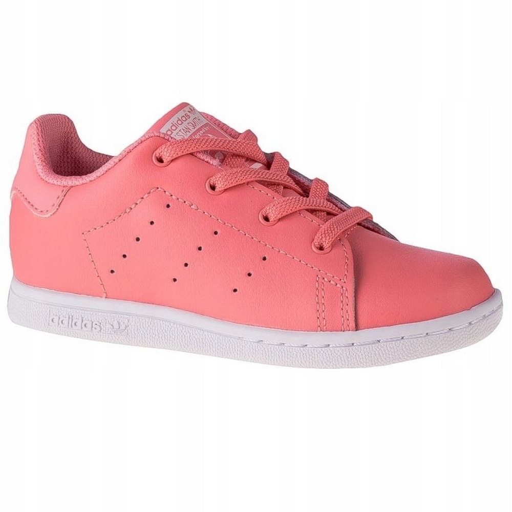 Adidas Kinderen/kinderen stan smith el k grain leather trainers