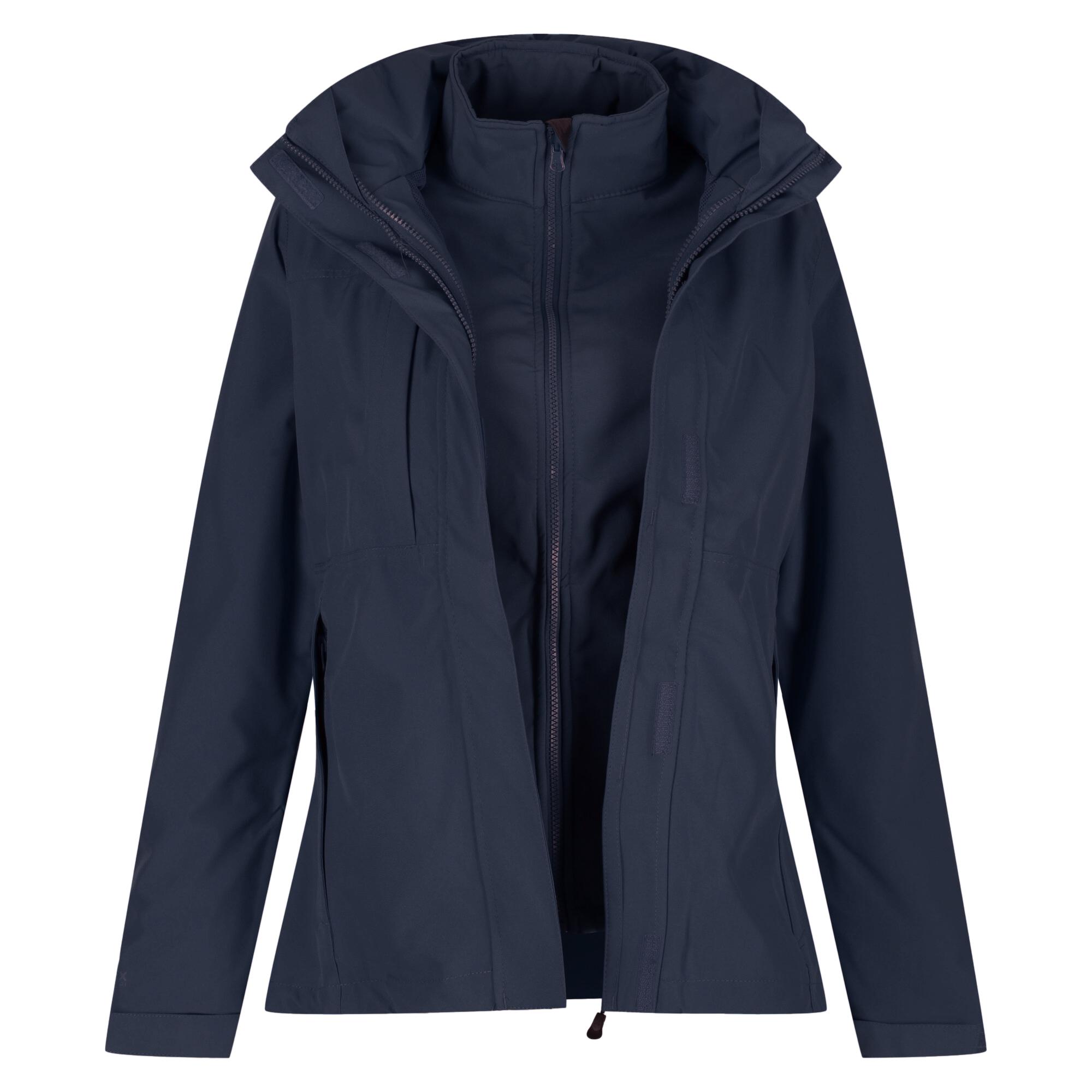 Regatta Professionele vrouwen/dames kingsley 3-in-1 waterdicht jasje