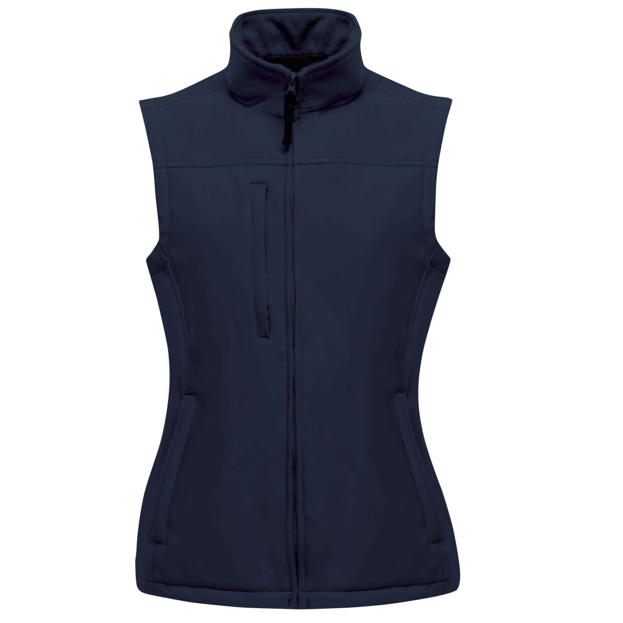 Regatta Dames flux softshell bodywarmer / mouwloos jasje (waterafstotend & windbestendig)