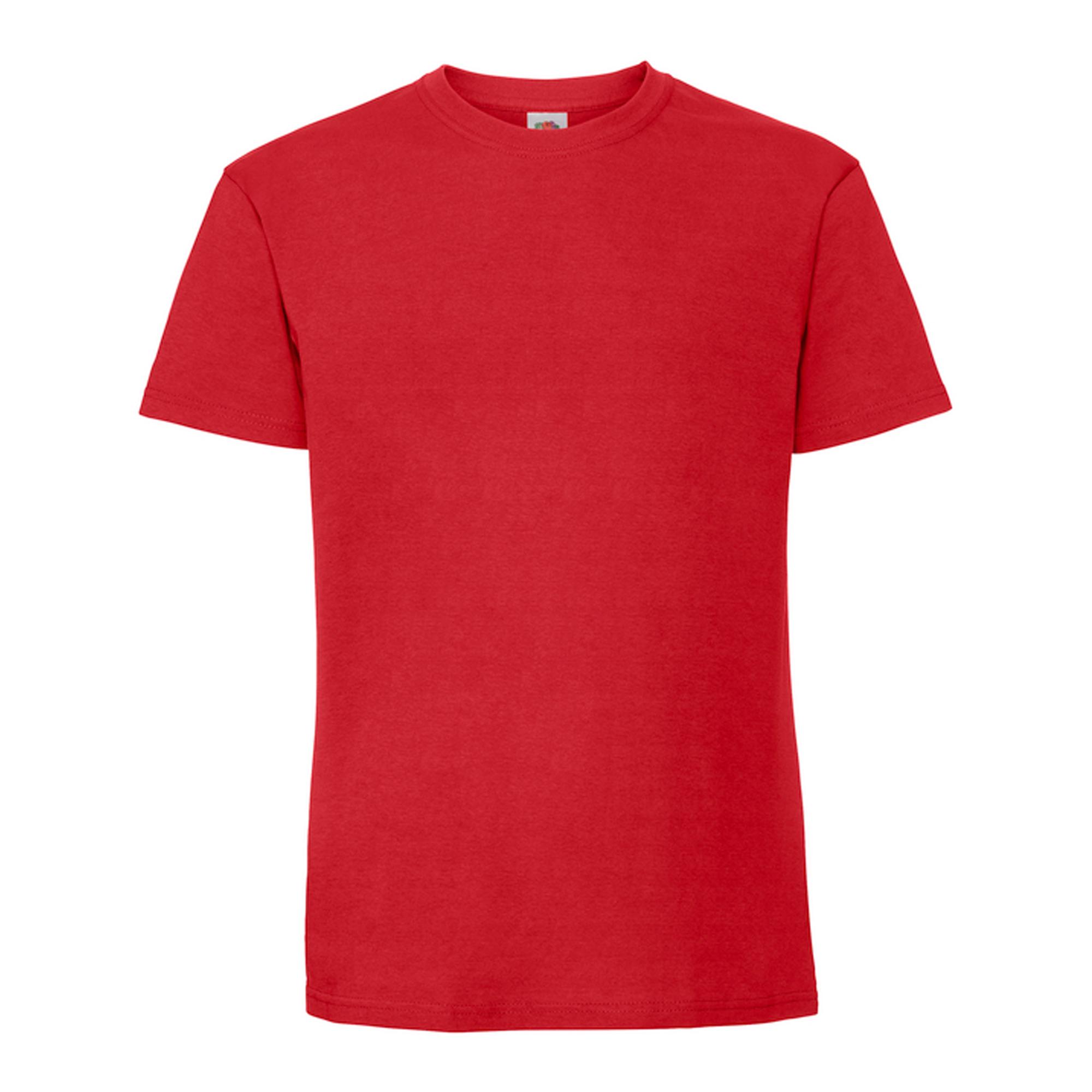 Fruit of the Loom Heren iconic premium ringspun katoen t-shirt