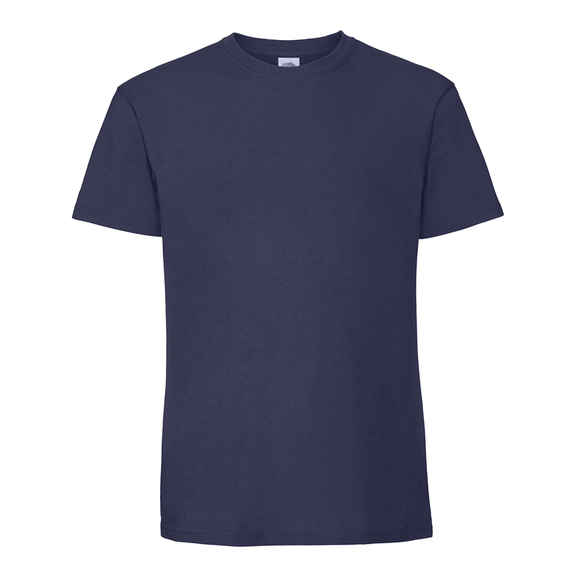 Fruit of the Loom Heren iconic premium ringspun katoen t-shirt