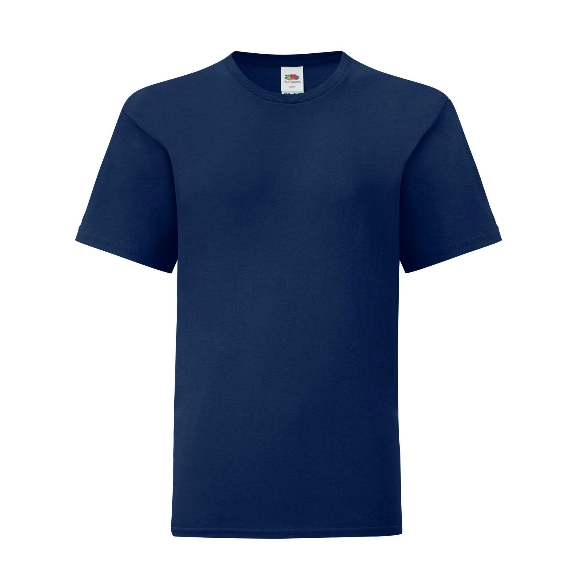 Fruit of the Loom Kinderen/kinderen iconic heather t-shirt