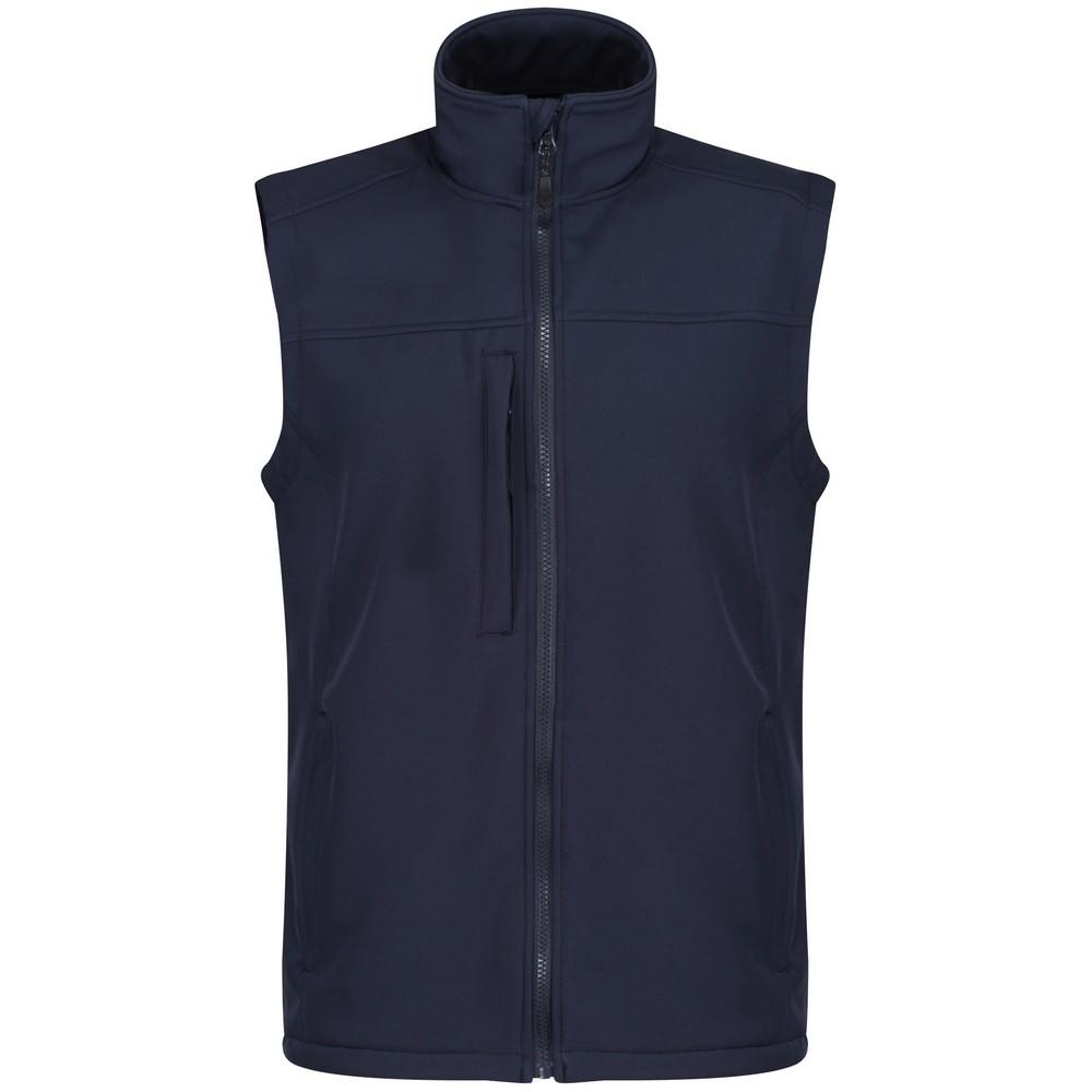 Regatta Heren flux softshell bodywarmer / mouwloos jasje waterafstotend en windbestendig
