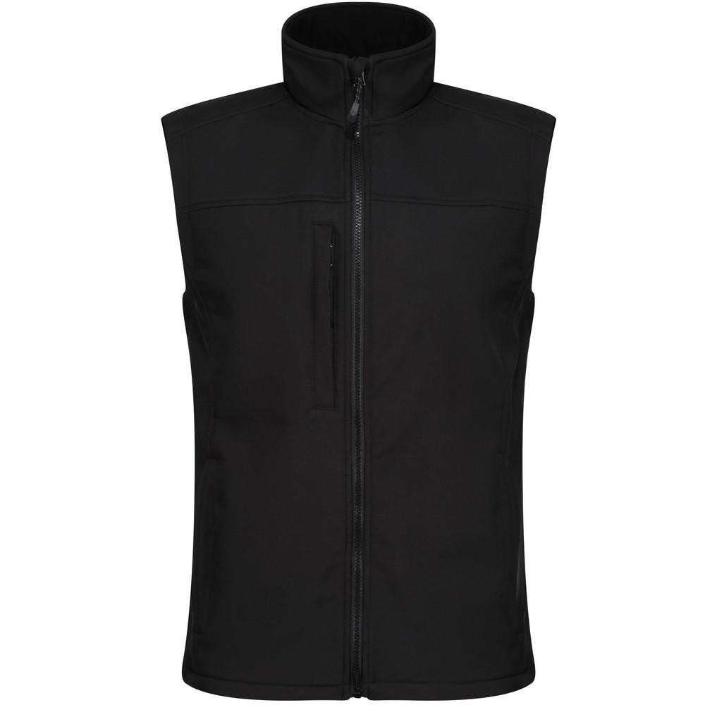 Regatta Heren flux softshell bodywarmer / mouwloos jasje waterafstotend en windbestendig