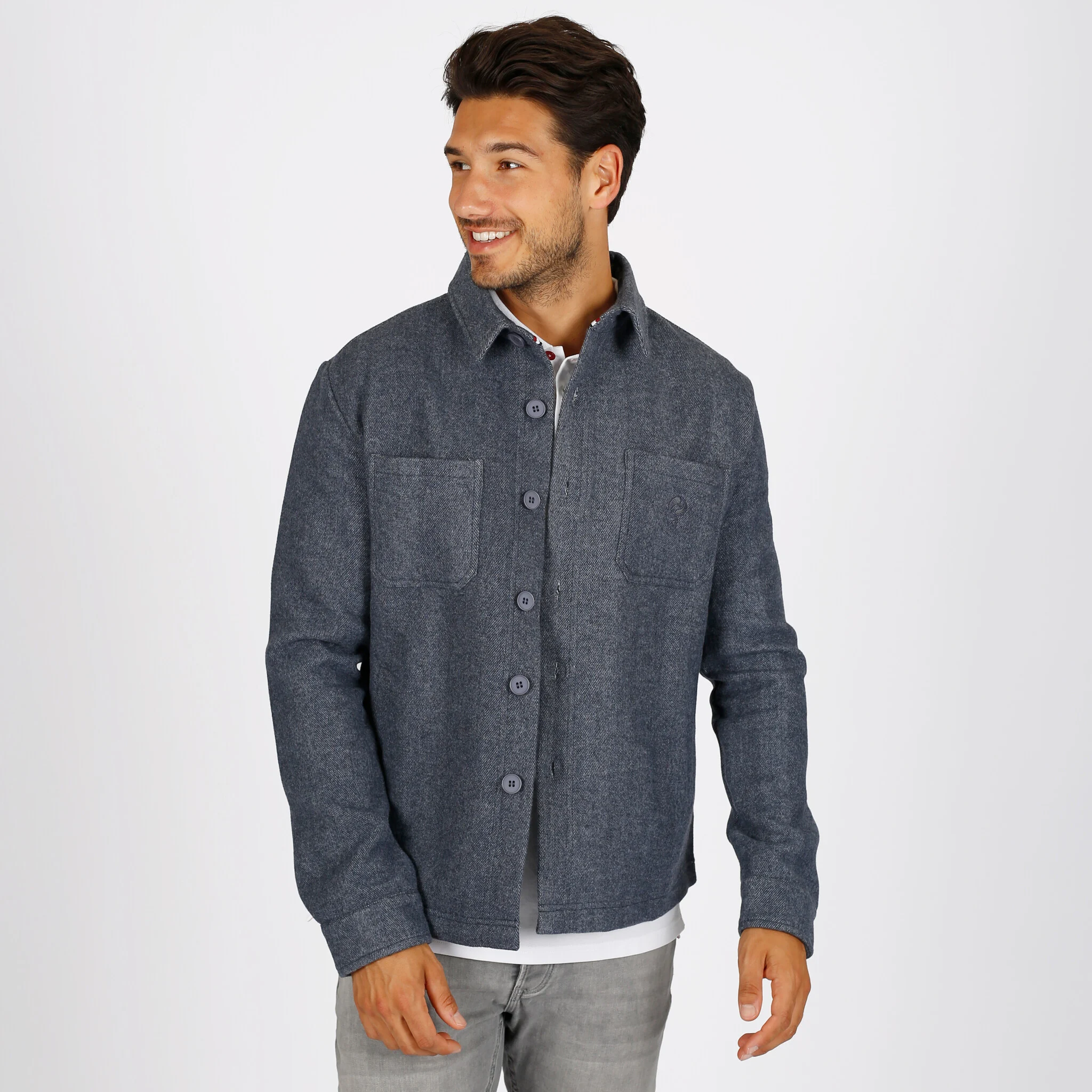 Q1905 Overshirt meerwijk denim
