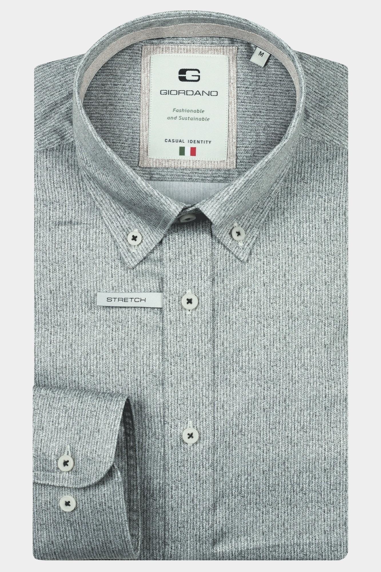 Giordano Casual hemd lange mouw loretto long sleeve button do 527826/79