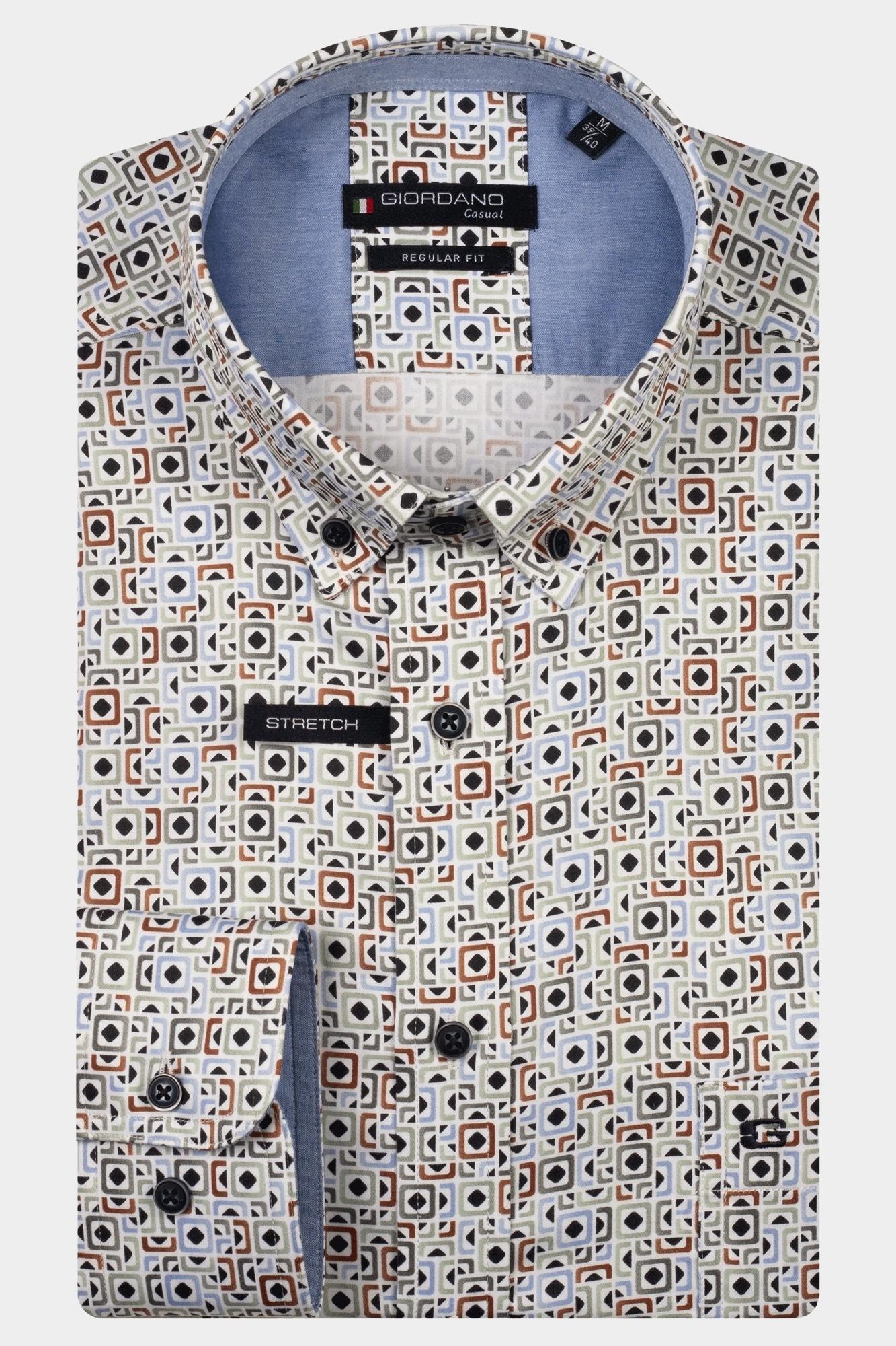 Giordano Casual hemd lange mouw ivy long sleeve button down s 527021/70