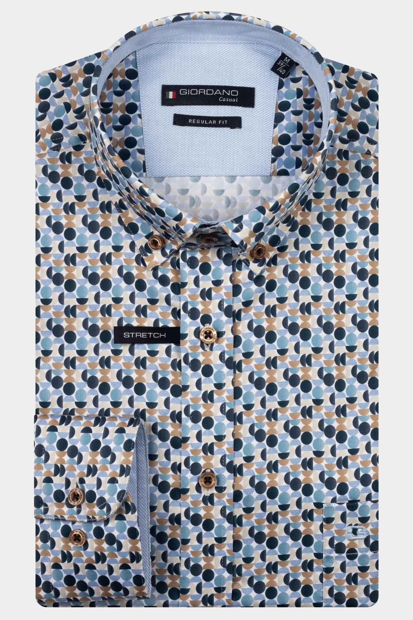 Giordano Casual hemd lange mouw ivy long sleeve button down s 527013/60