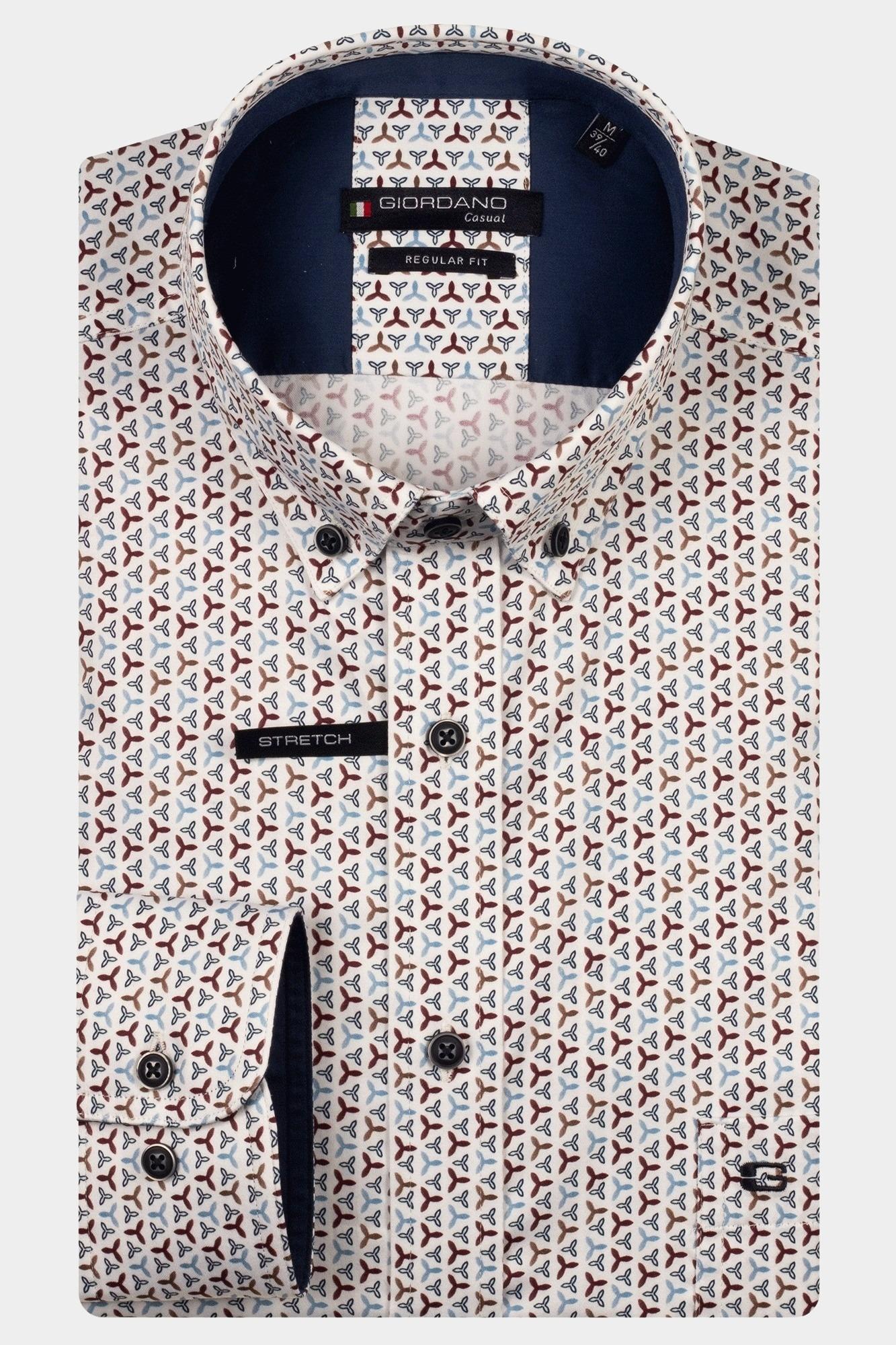 Giordano Casual hemd lange mouw ivy long sleeve button down s 527019/40